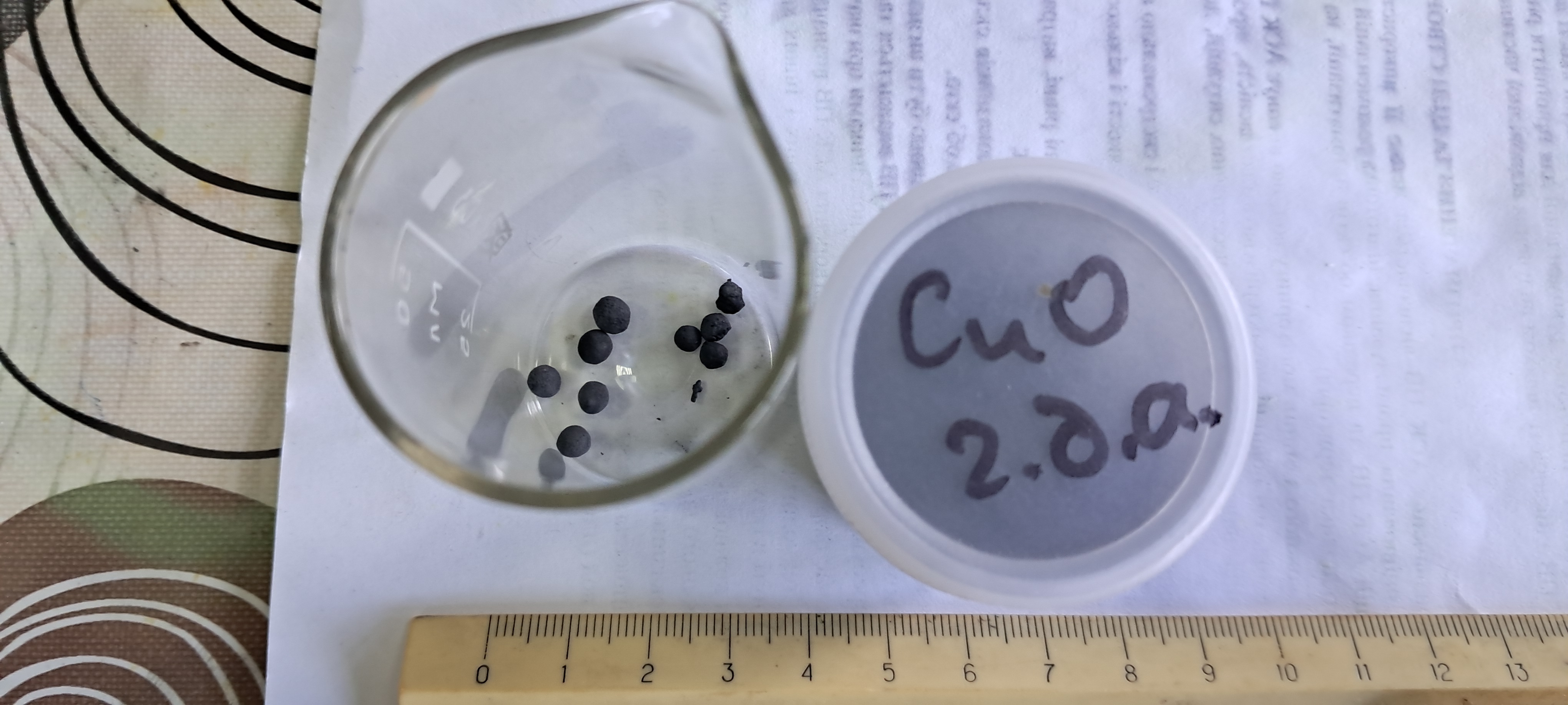Copper(II) Oxide and Nitric Acid