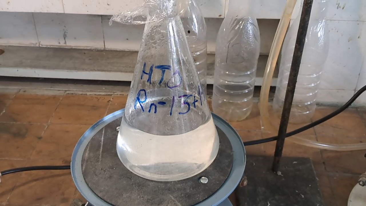 Distillation of Tritiated Water (HTO)