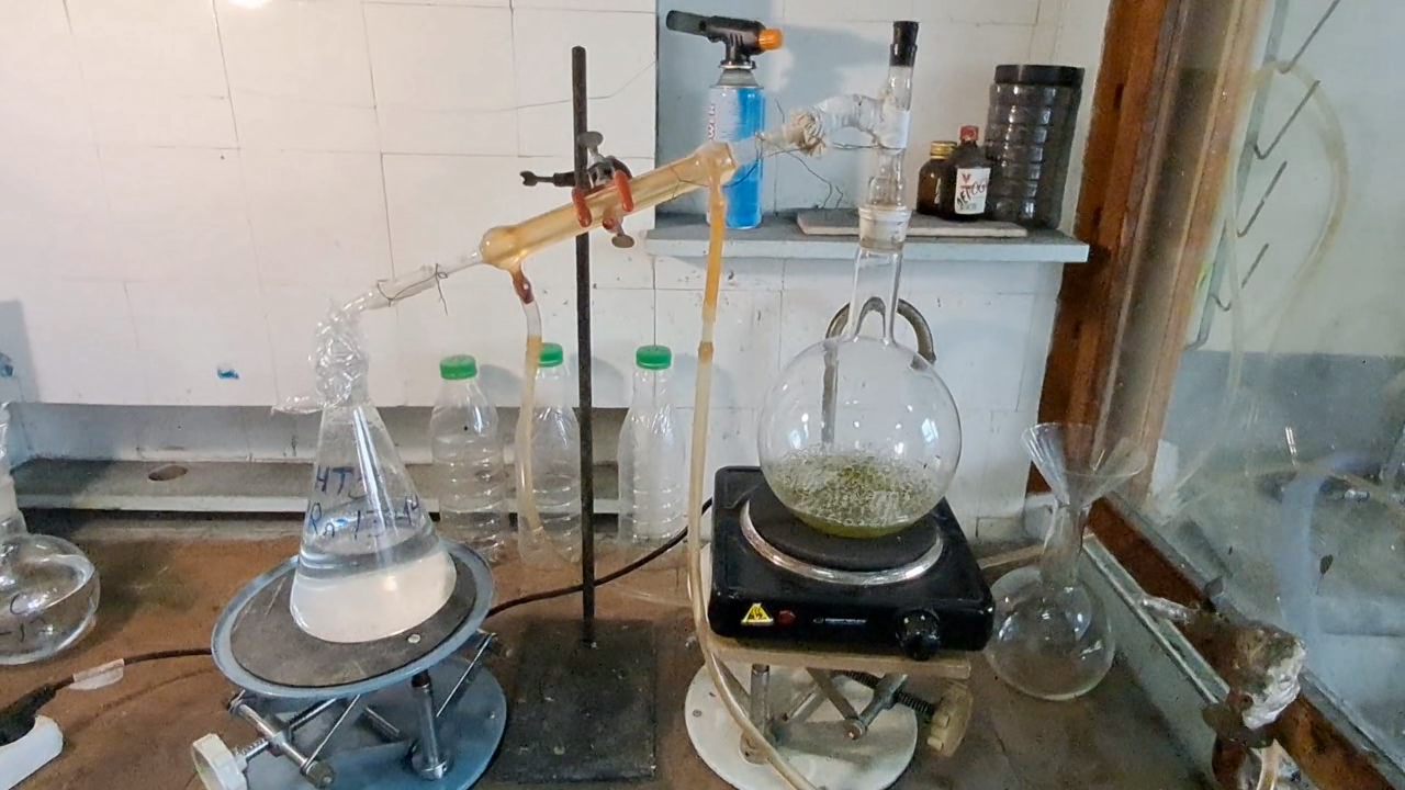 Distillation of Tritiated Water (HTO)