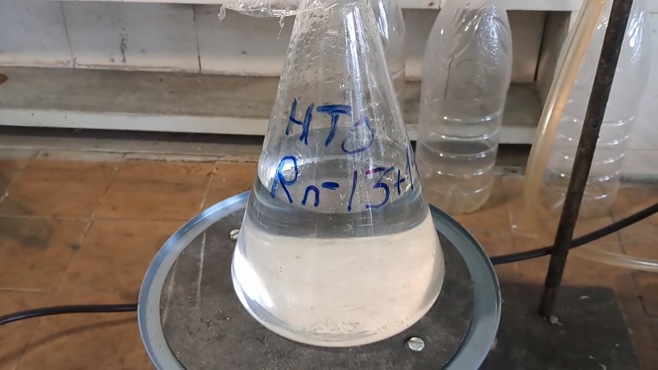 Distillation of Tritiated Water (HTO)