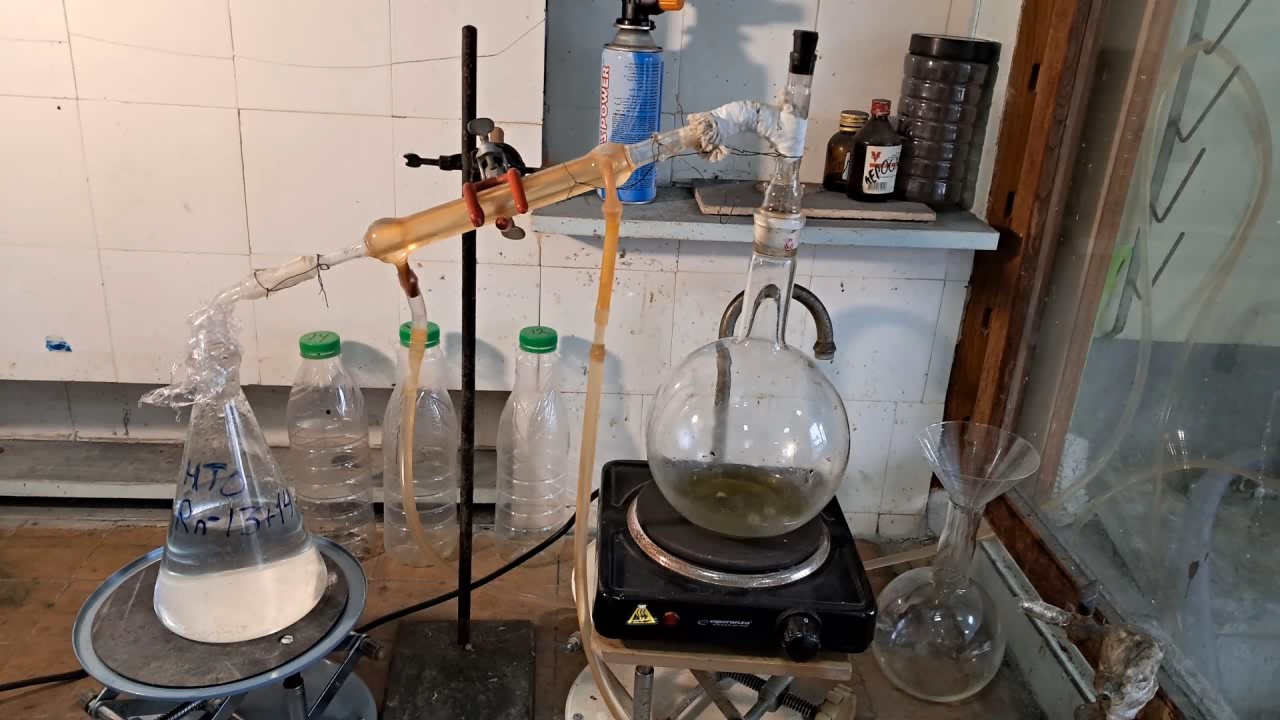 Distillation of Tritiated Water (HTO)