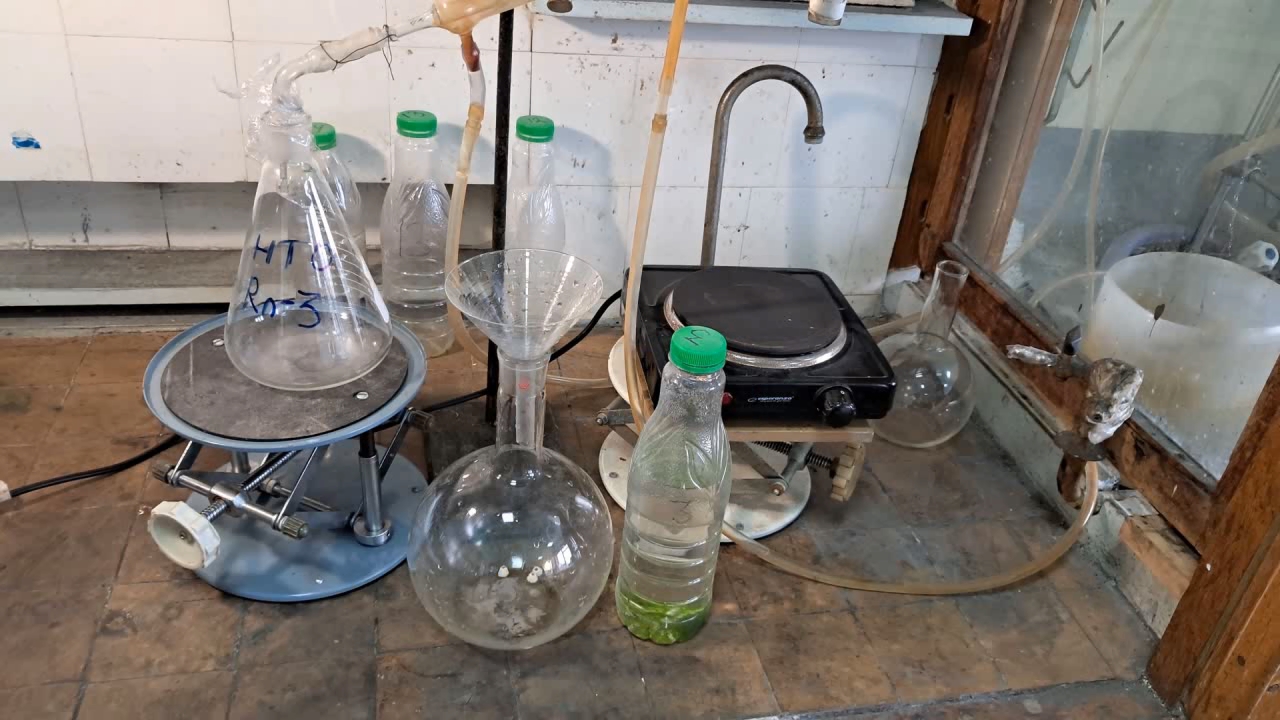 Distillation of Tritiated Water (HTO)