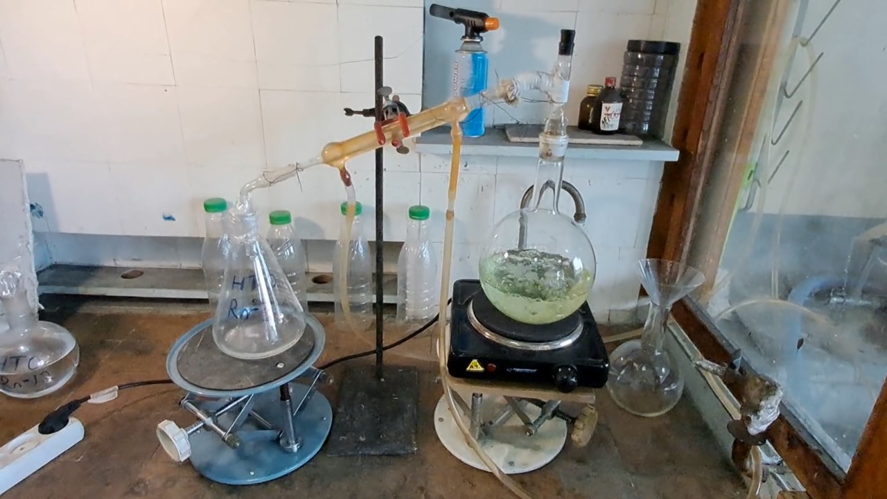 Distillation of Tritiated Water (HTO)