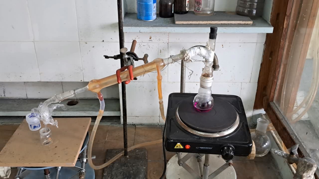 Distillation of Tritiated Water (HTO)