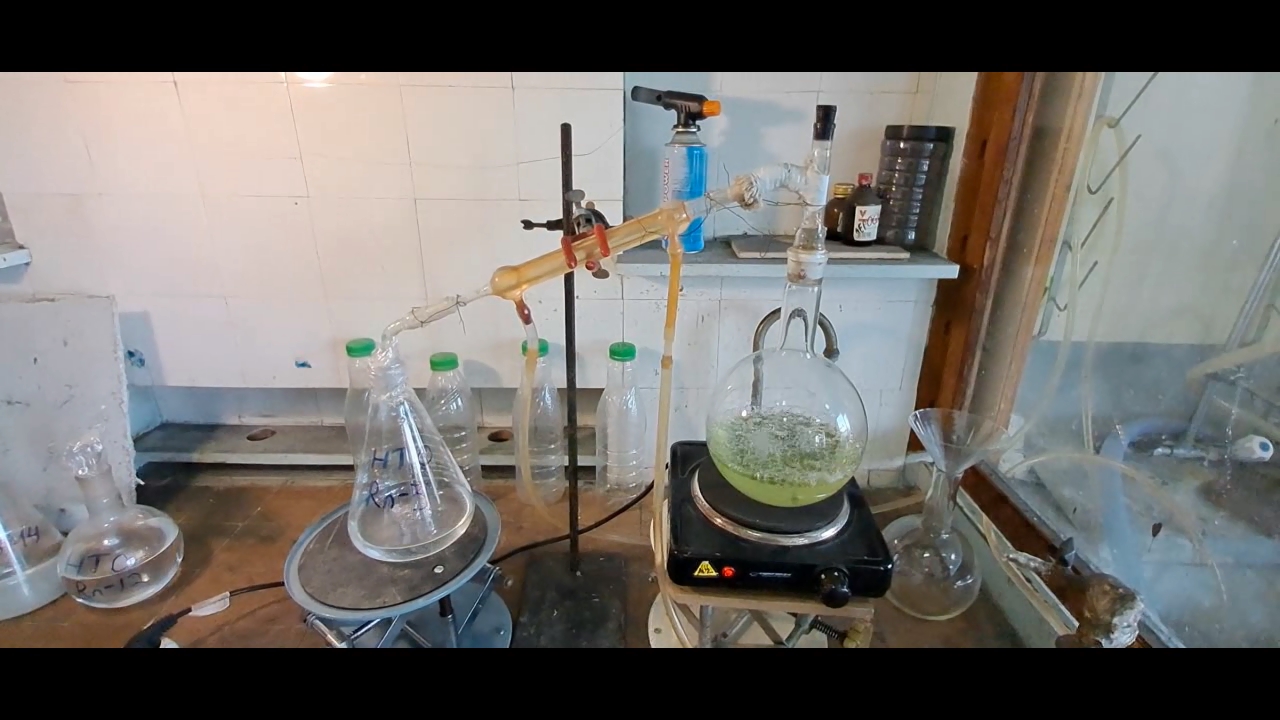 Distillation of Tritiated Water (HTO)
