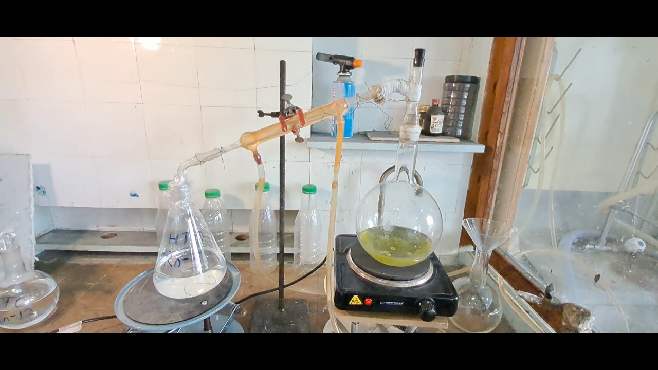 Distillation of Tritiated Water (HTO)