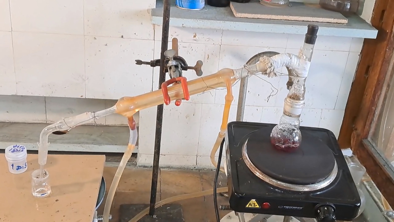 Distillation of Tritiated Water (HTO)