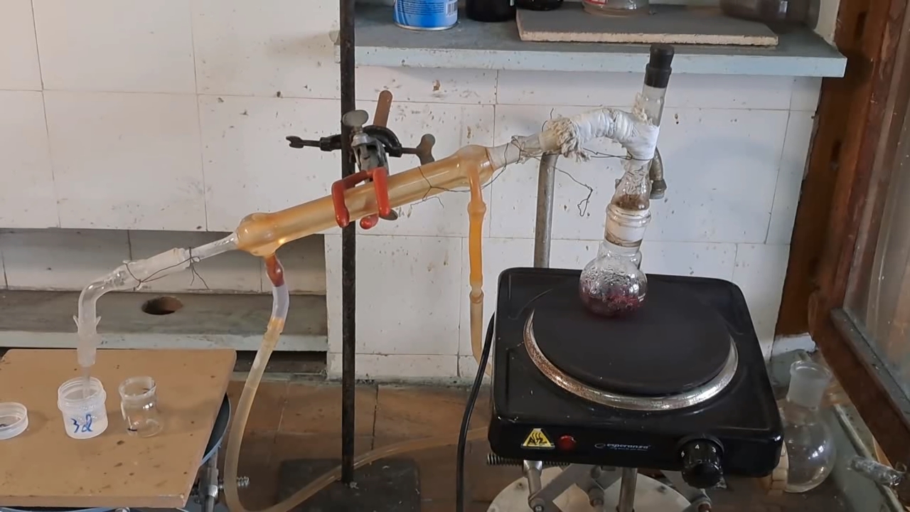 Distillation of Tritiated Water (HTO)