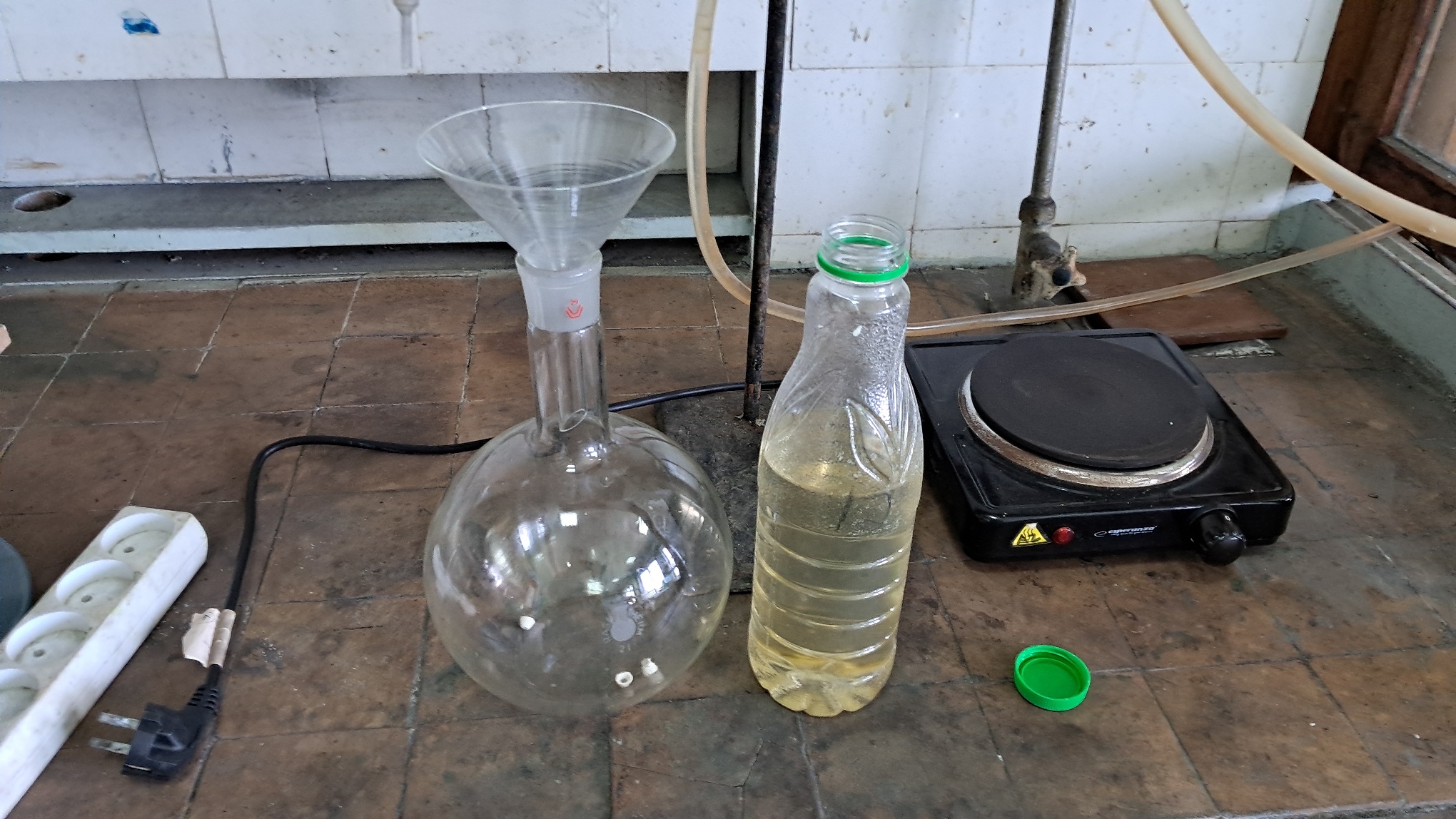 Distillation of Tritiated Water (HTO)