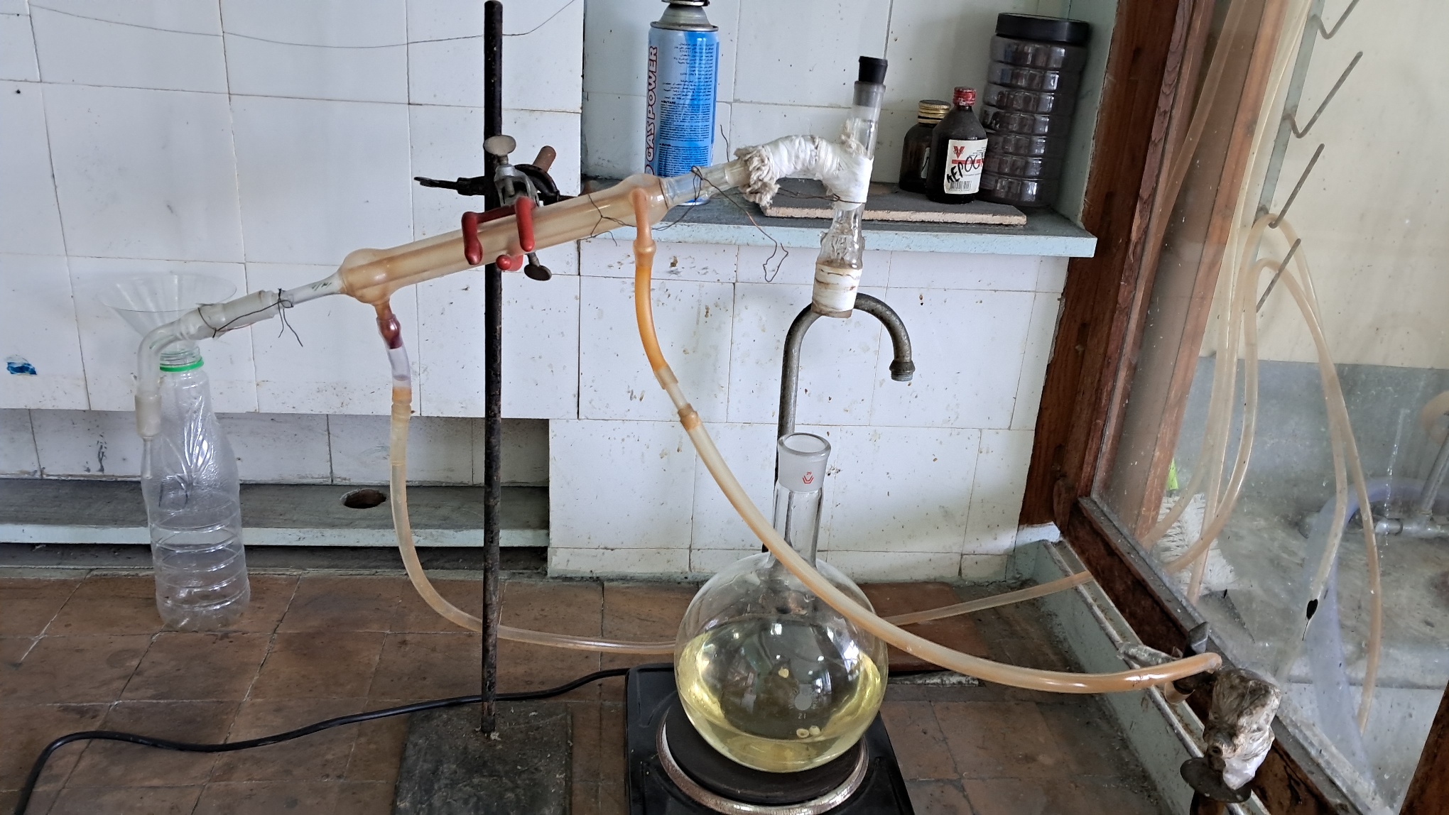 Distillation of Tritiated Water (HTO)