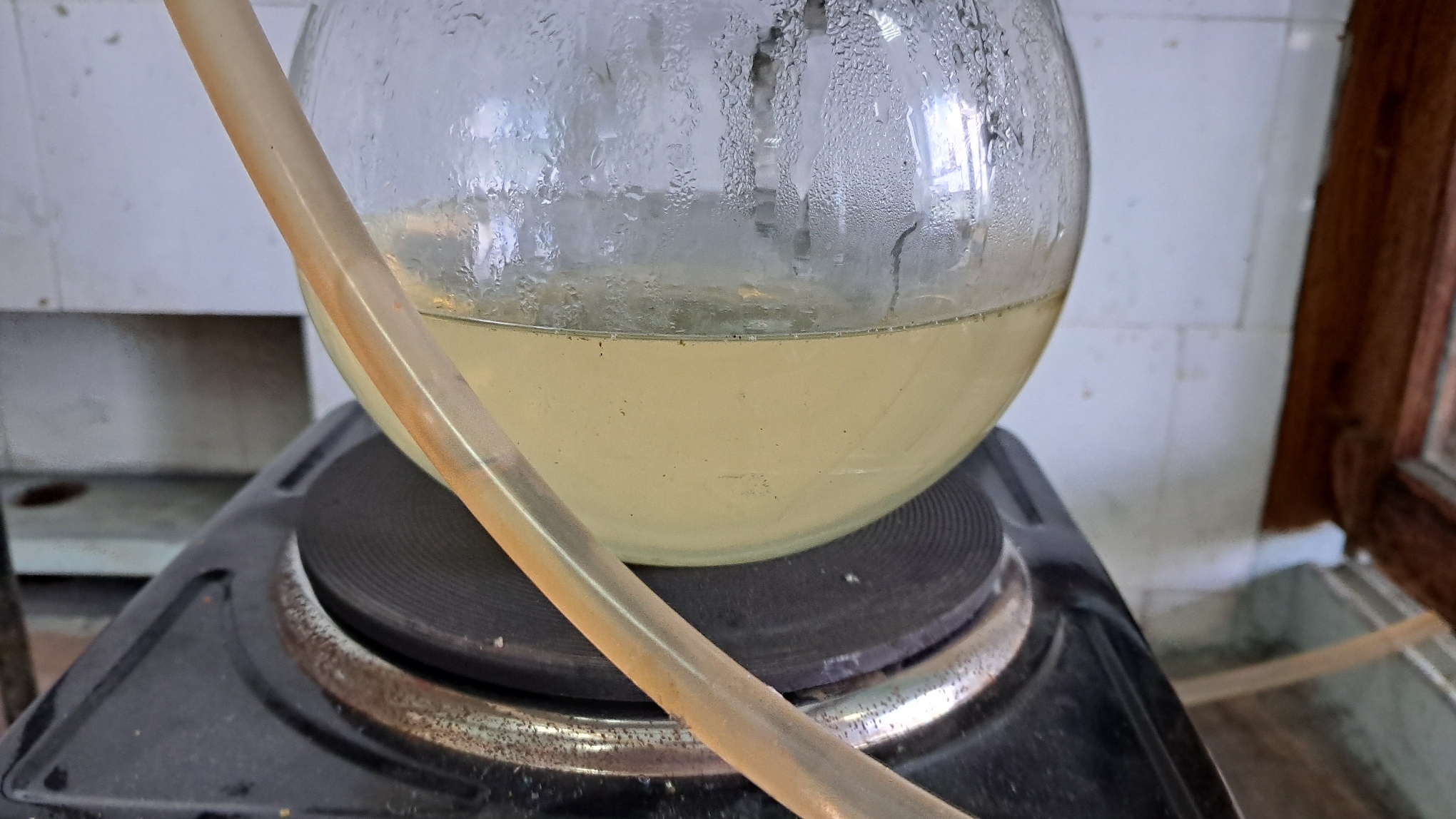 Distillation of Tritiated Water (HTO)