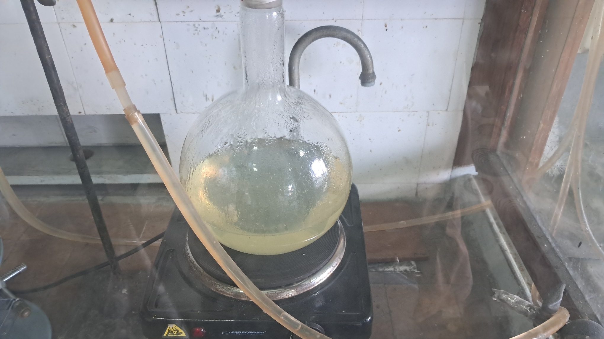 Distillation of Tritiated Water (HTO)