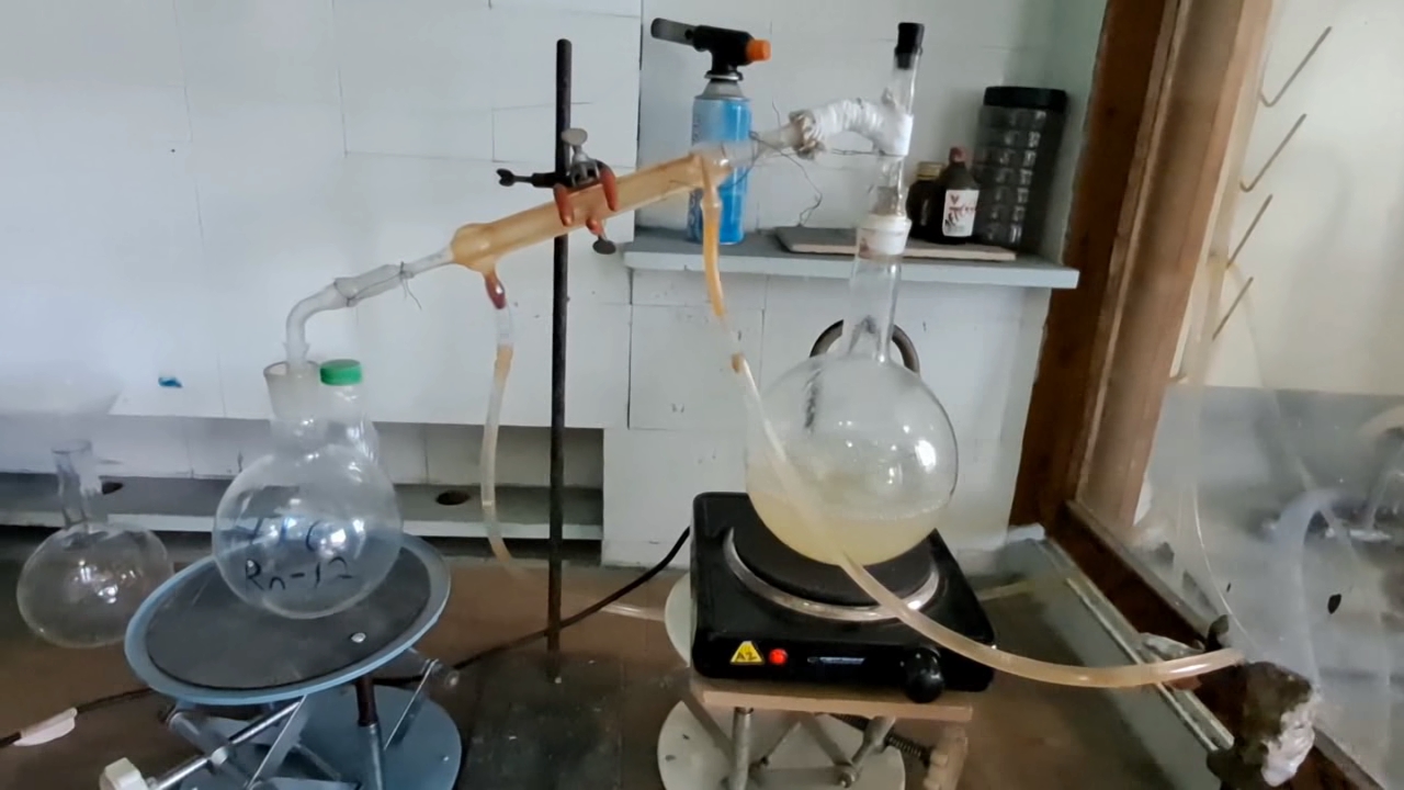 Distillation of Tritiated Water (HTO)