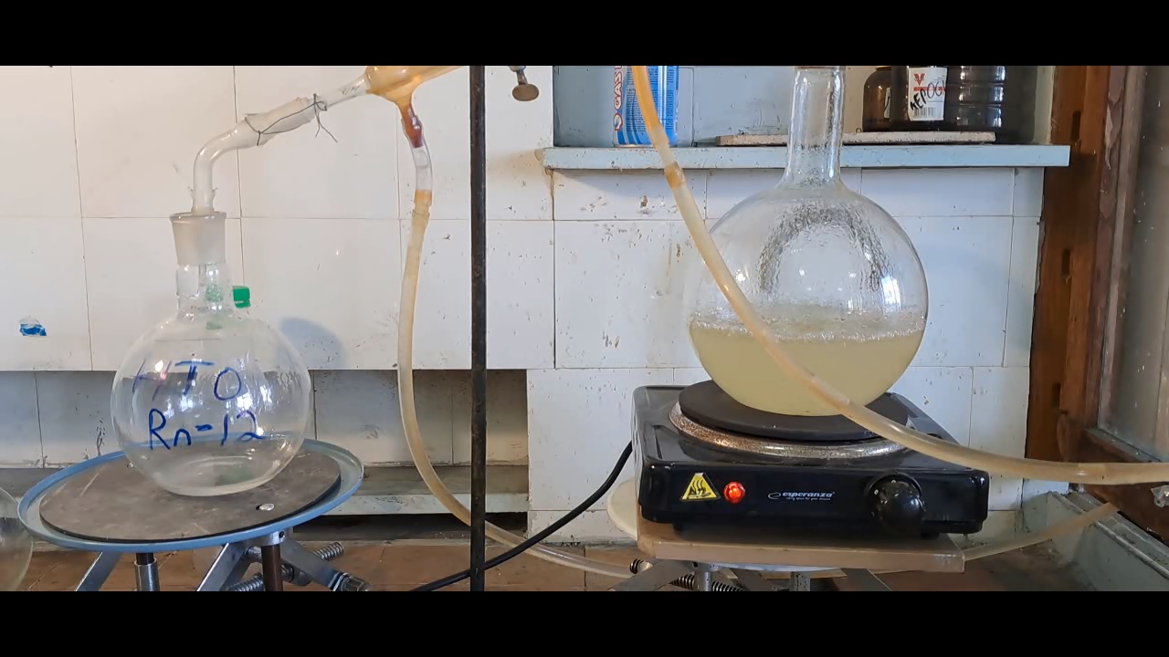 Distillation of Tritiated Water (HTO)