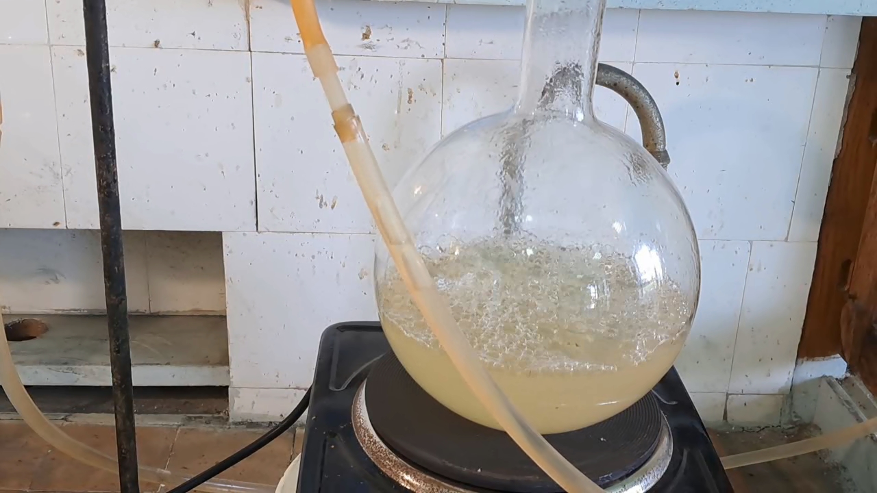 Distillation of Tritiated Water (HTO)