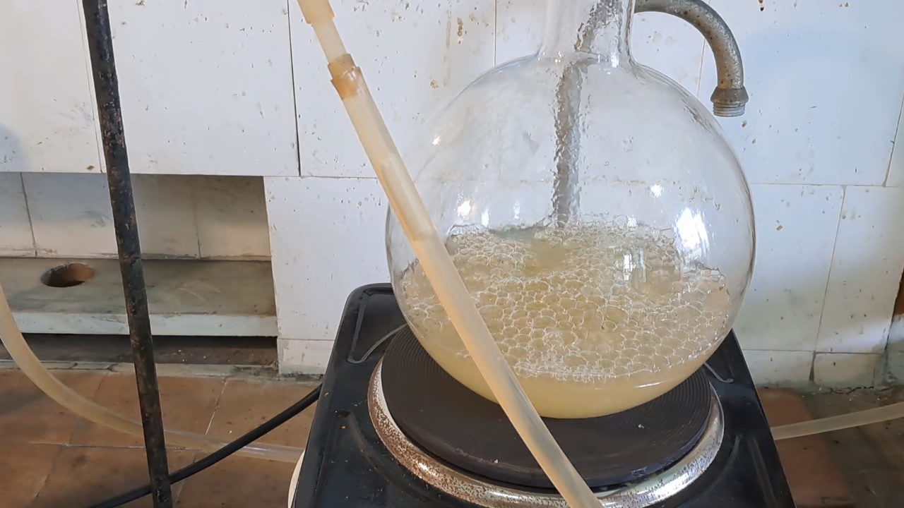 Distillation of Tritiated Water (HTO)