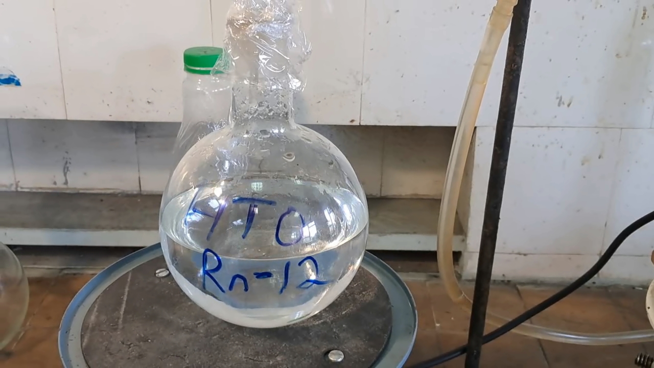 Distillation of Tritiated Water (HTO)