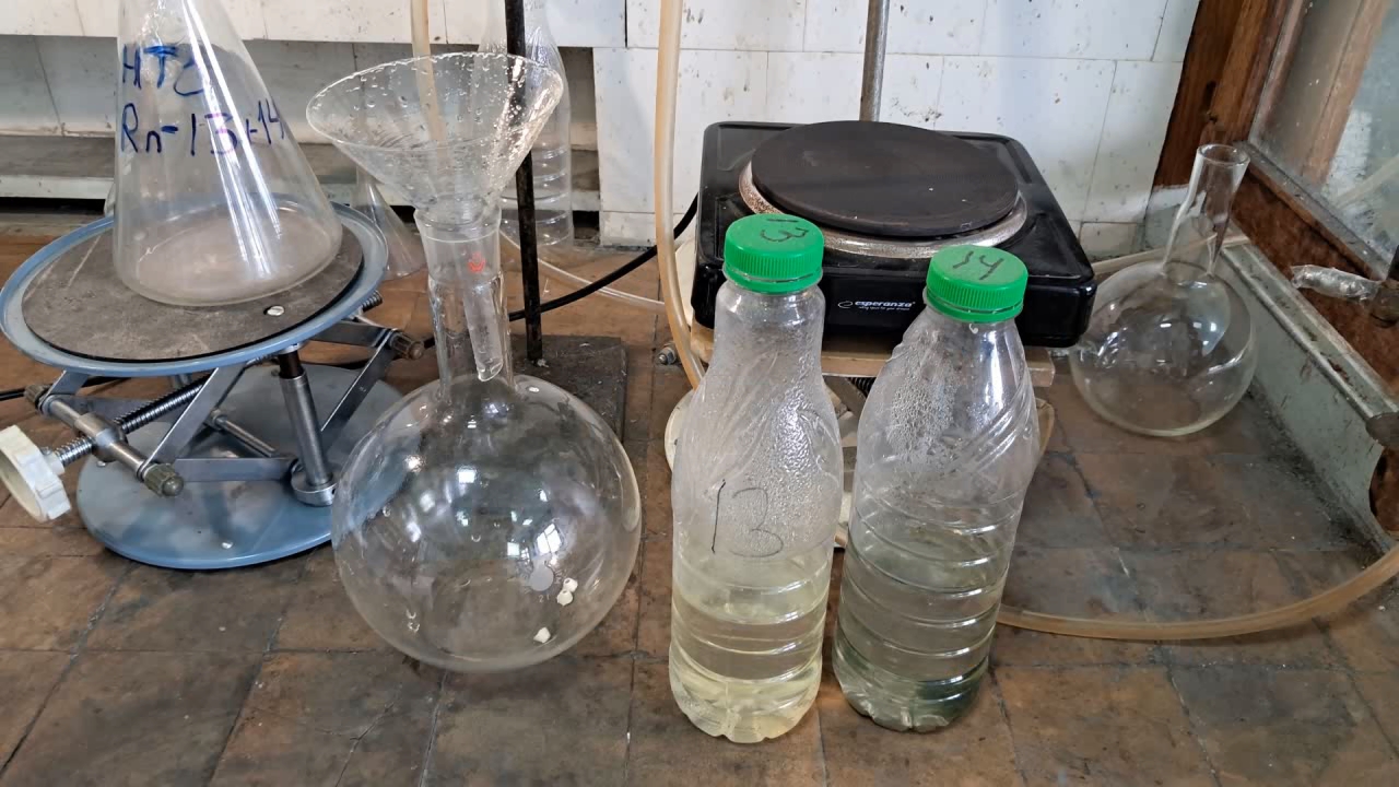 Distillation of Tritiated Water (HTO)