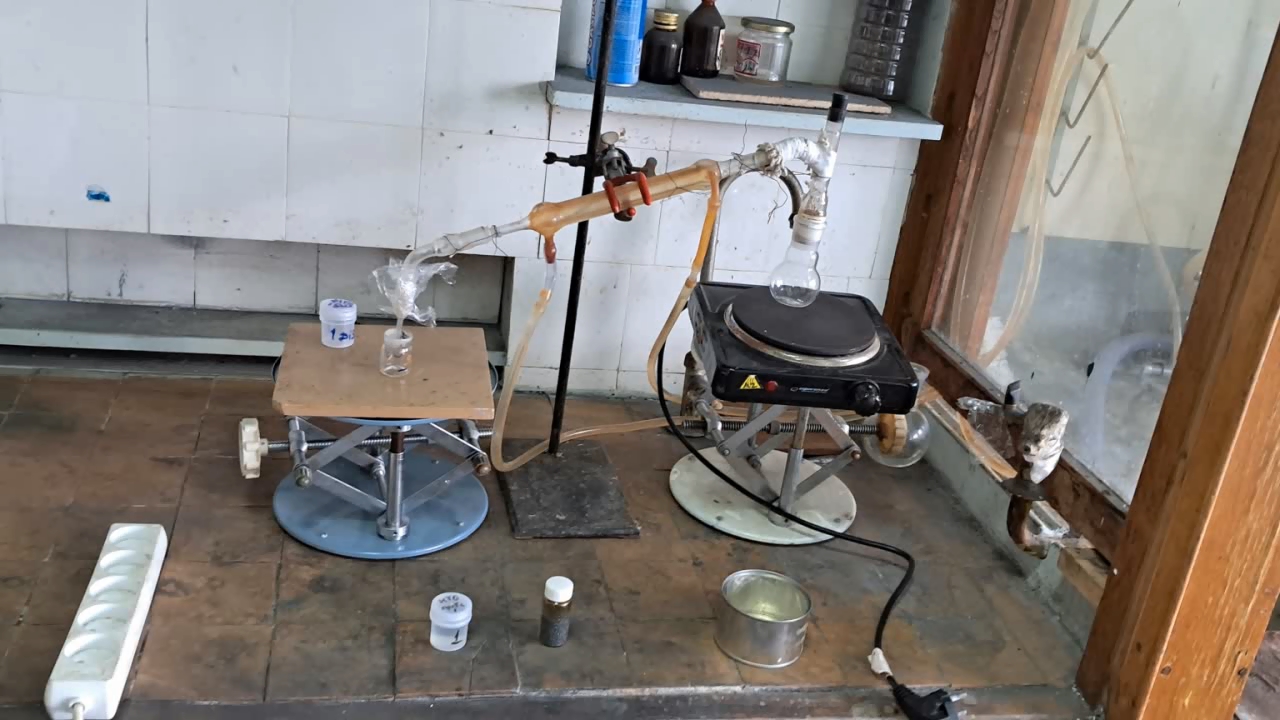 Distillation of Tritiated Water (HTO)