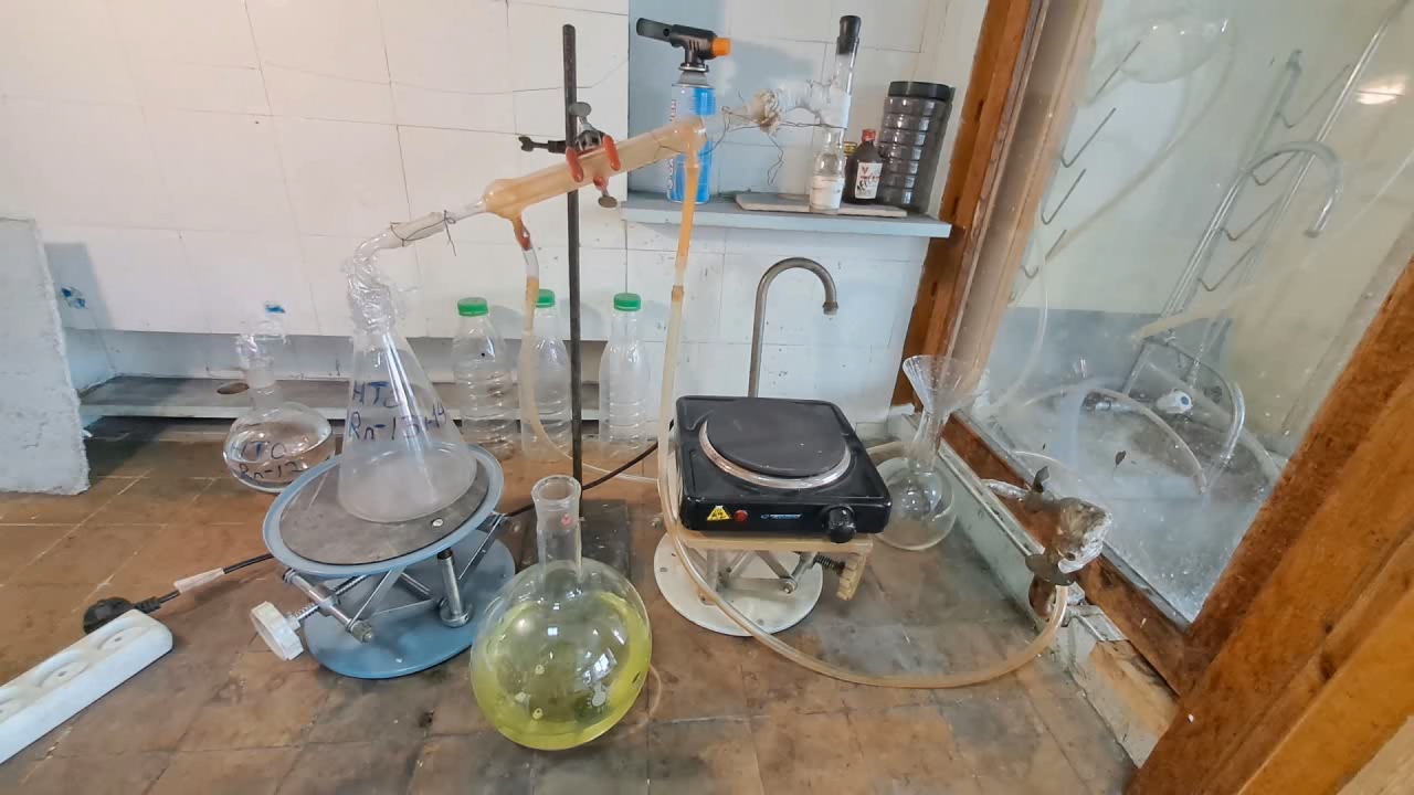 Distillation of Tritiated Water (HTO)
