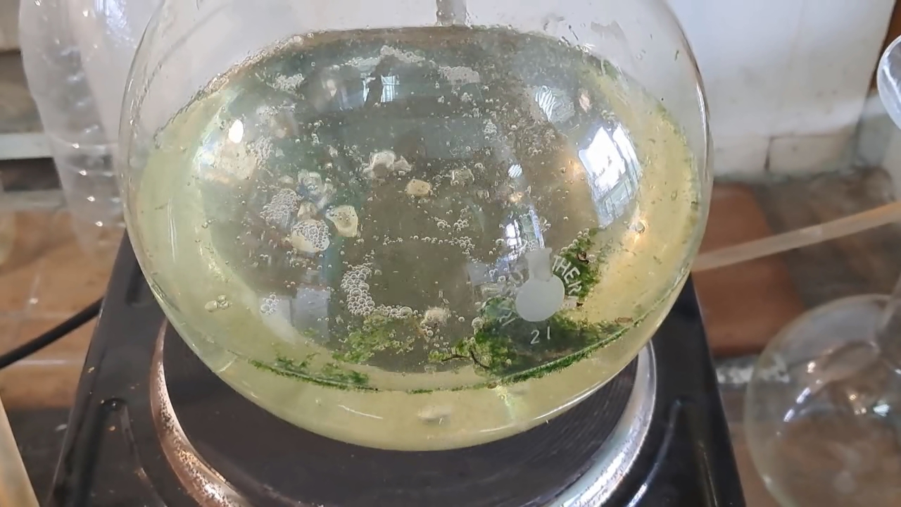 Distillation of Tritiated Water (HTO)