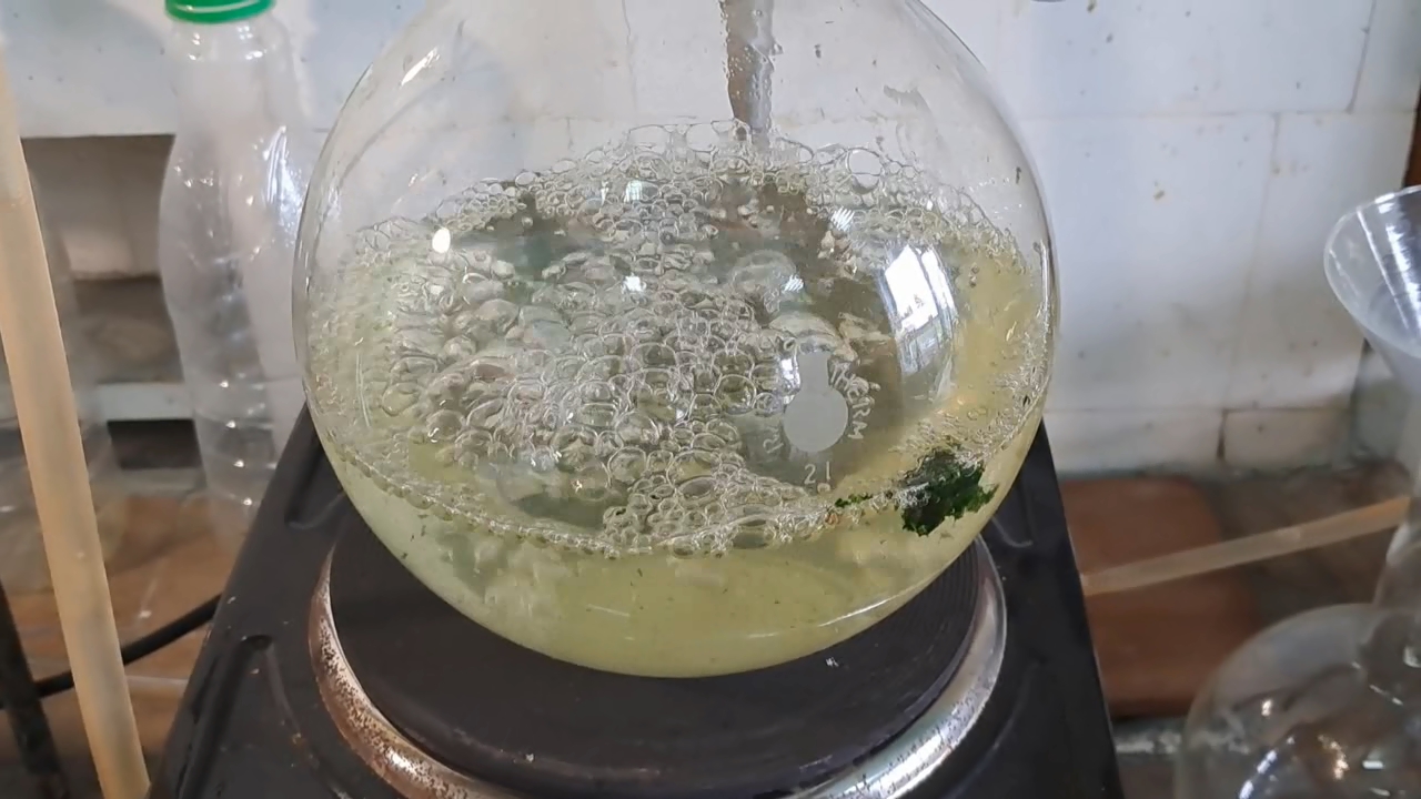 Distillation of Tritiated Water (HTO)