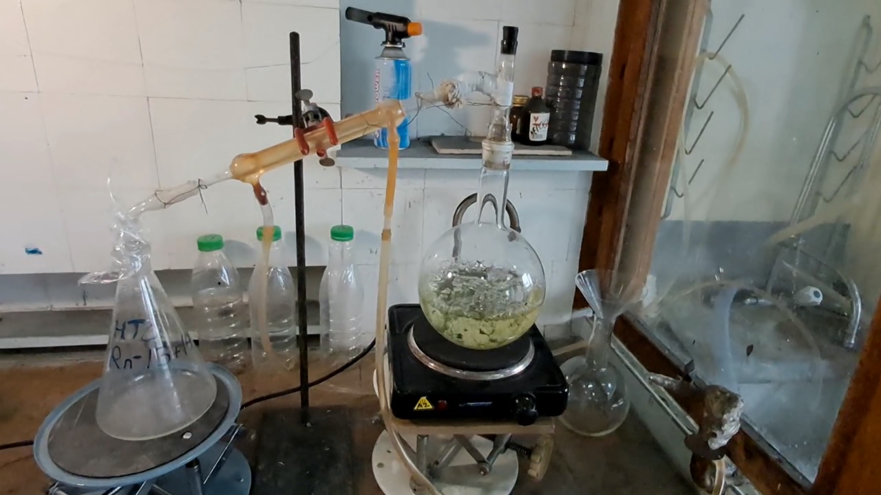 Distillation of Tritiated Water (HTO)