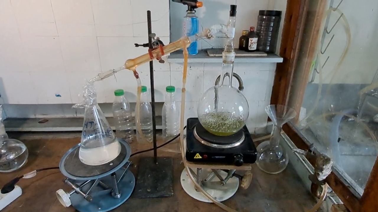 Distillation of Tritiated Water (HTO)