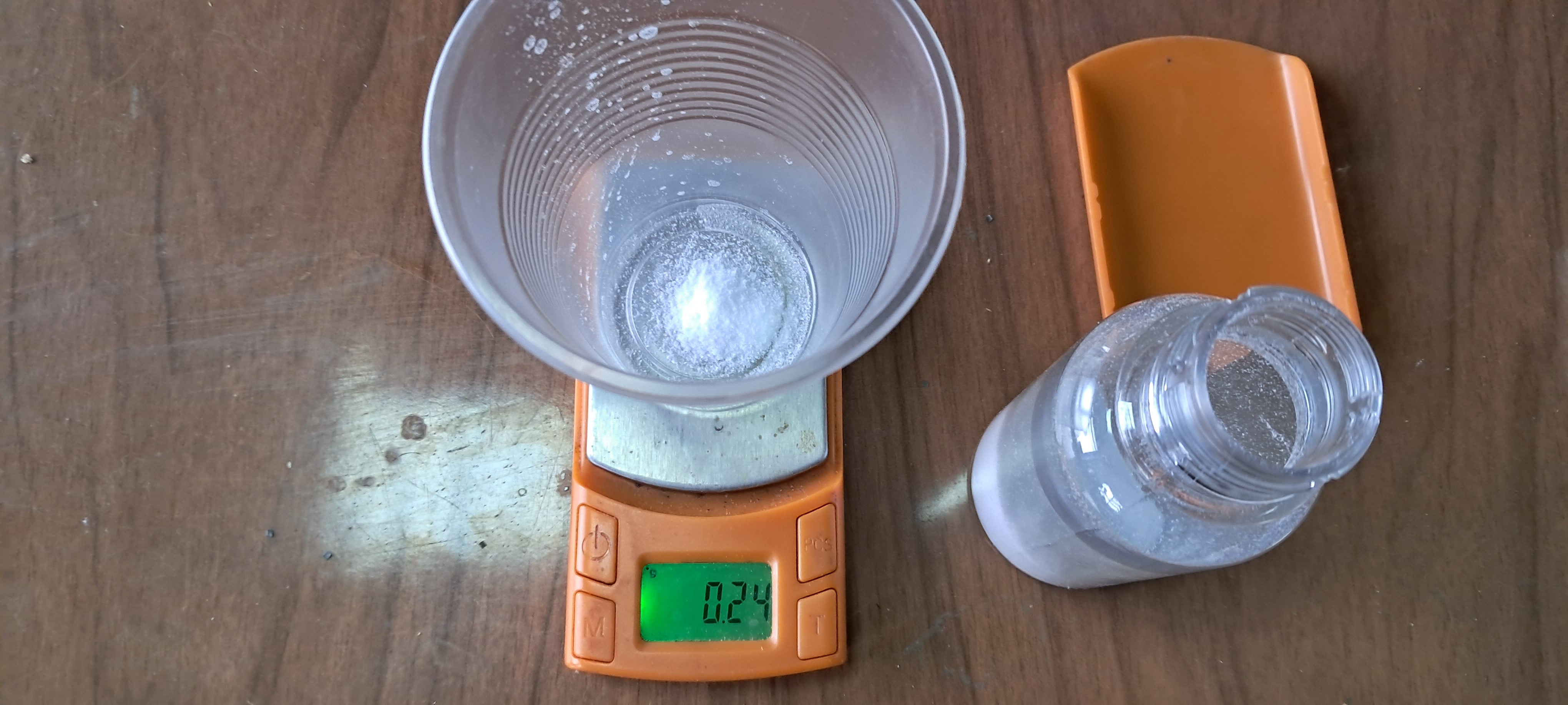 Acetone Peroxide and Concentrated Sulfuric Acid