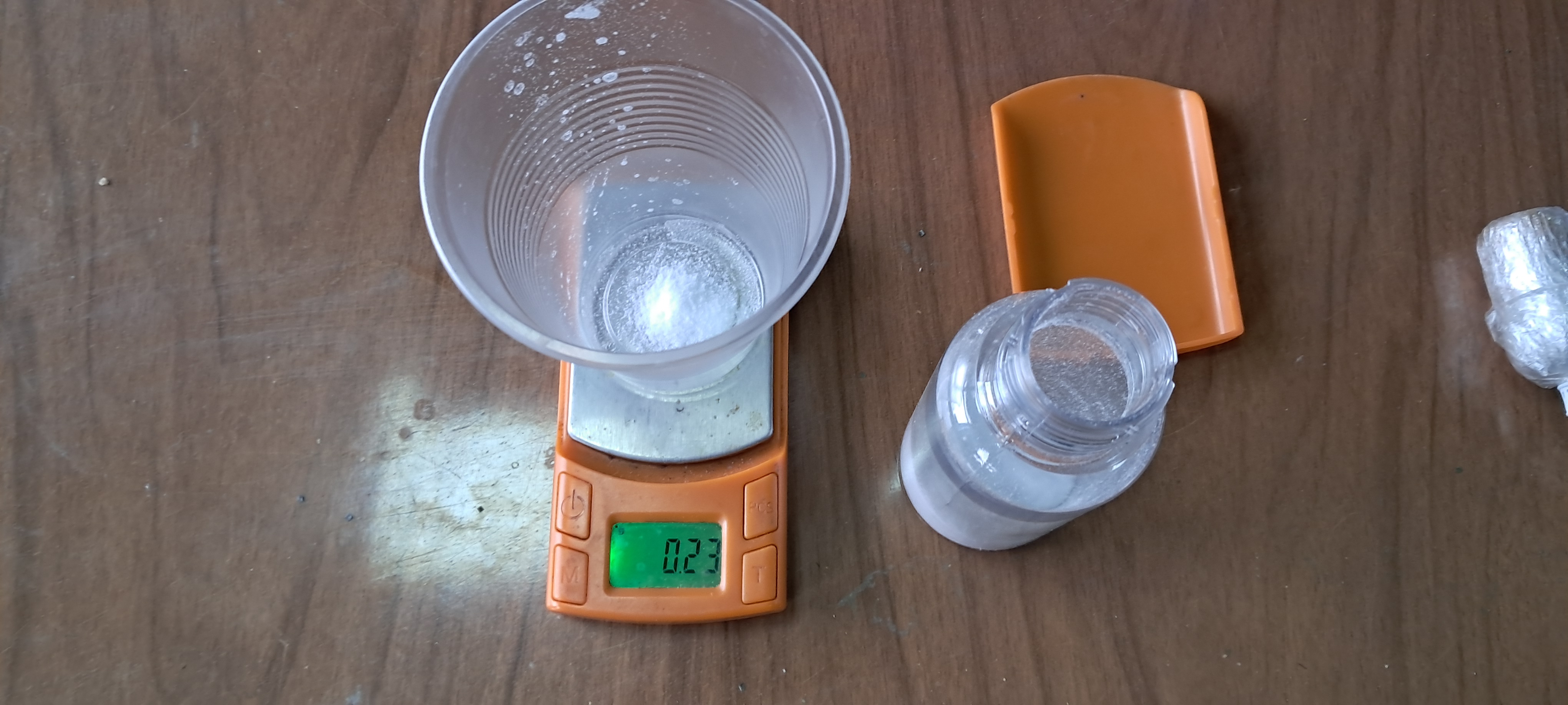 Acetone Peroxide and Concentrated Sulfuric Acid