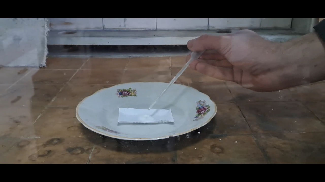 Acetone Peroxide and Concentrated Sulfuric Acid
