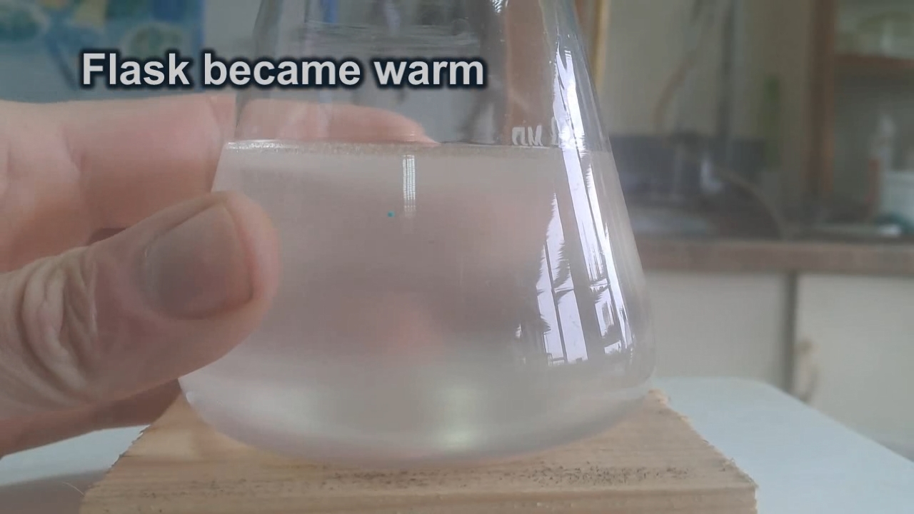 Ethyl Acetate and Saturated Potassium Hydroxide Solution: Unusual Effect of Concentration on Rate of Chemical Reaction
