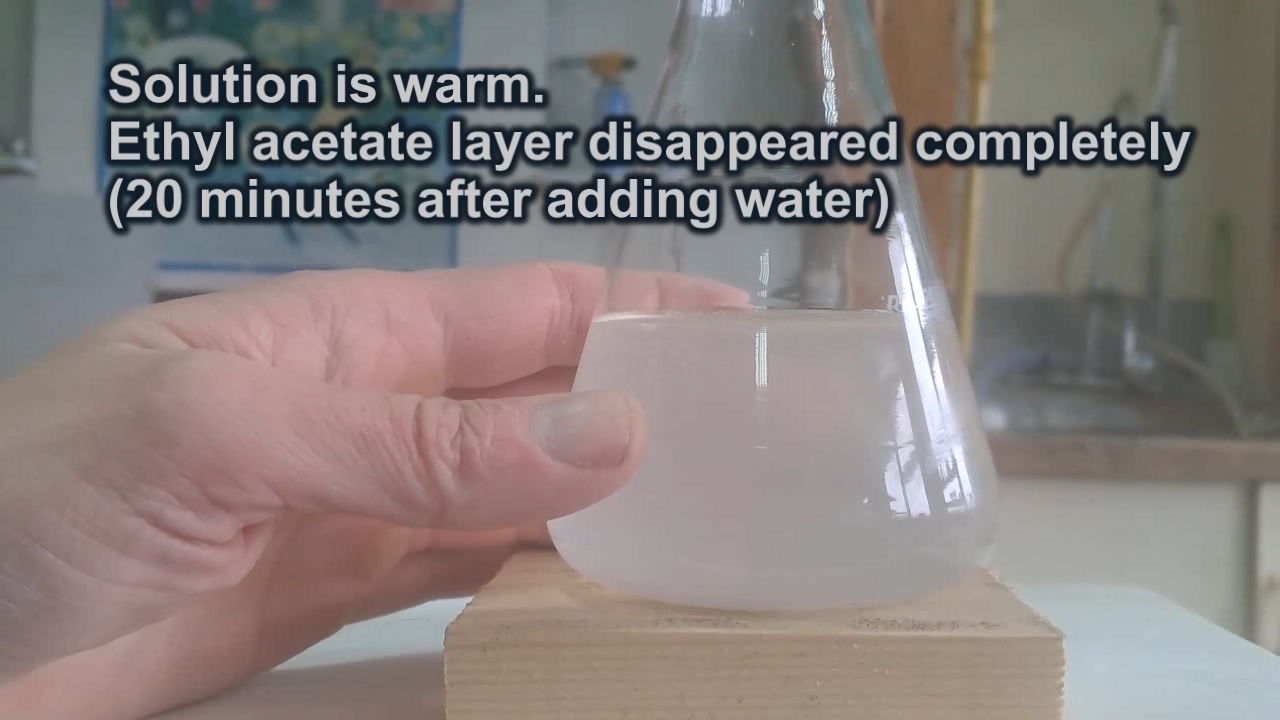 Ethyl Acetate and Saturated Potassium Hydroxide Solution: Unusual Effect of Concentration on Rate of Chemical Reaction