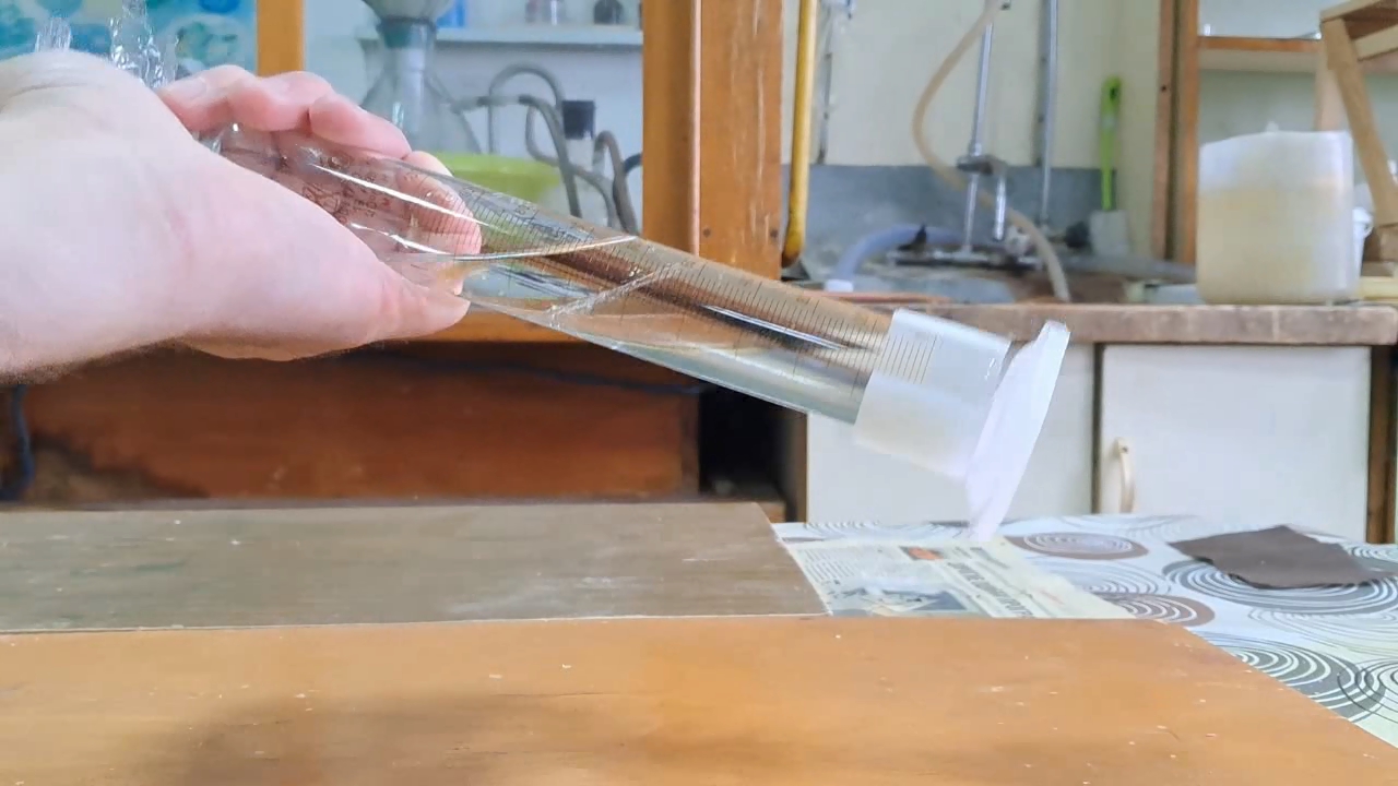 Ethyl Acetate and Sodium Hydroxide Solution