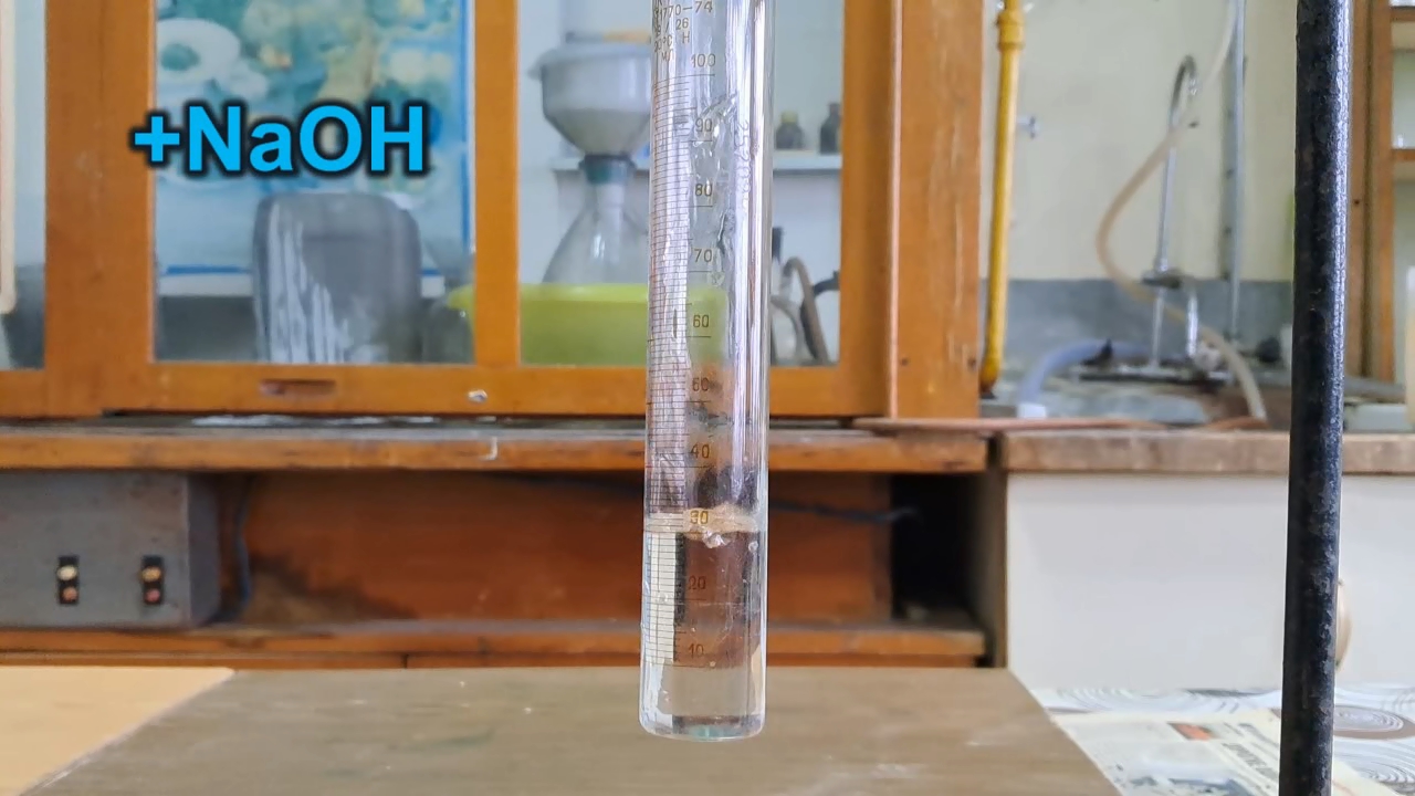 Ethyl Acetate and Sodium Hydroxide Solution