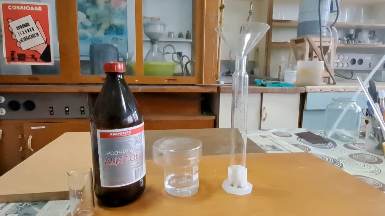Falsified Acetone and Sodium Hydroxide Solution