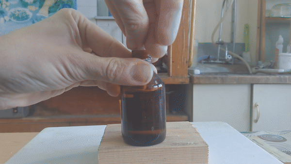 Supercooled Acetic Acid