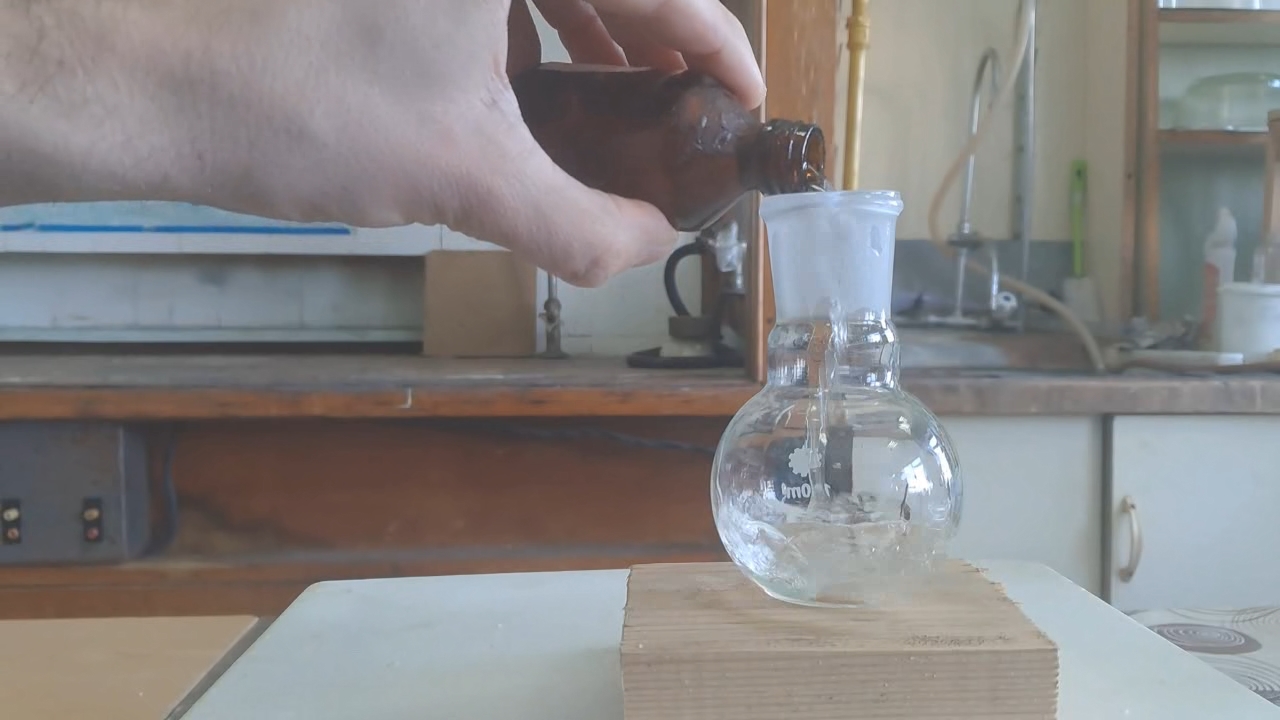 Supercooled Acetic Acid