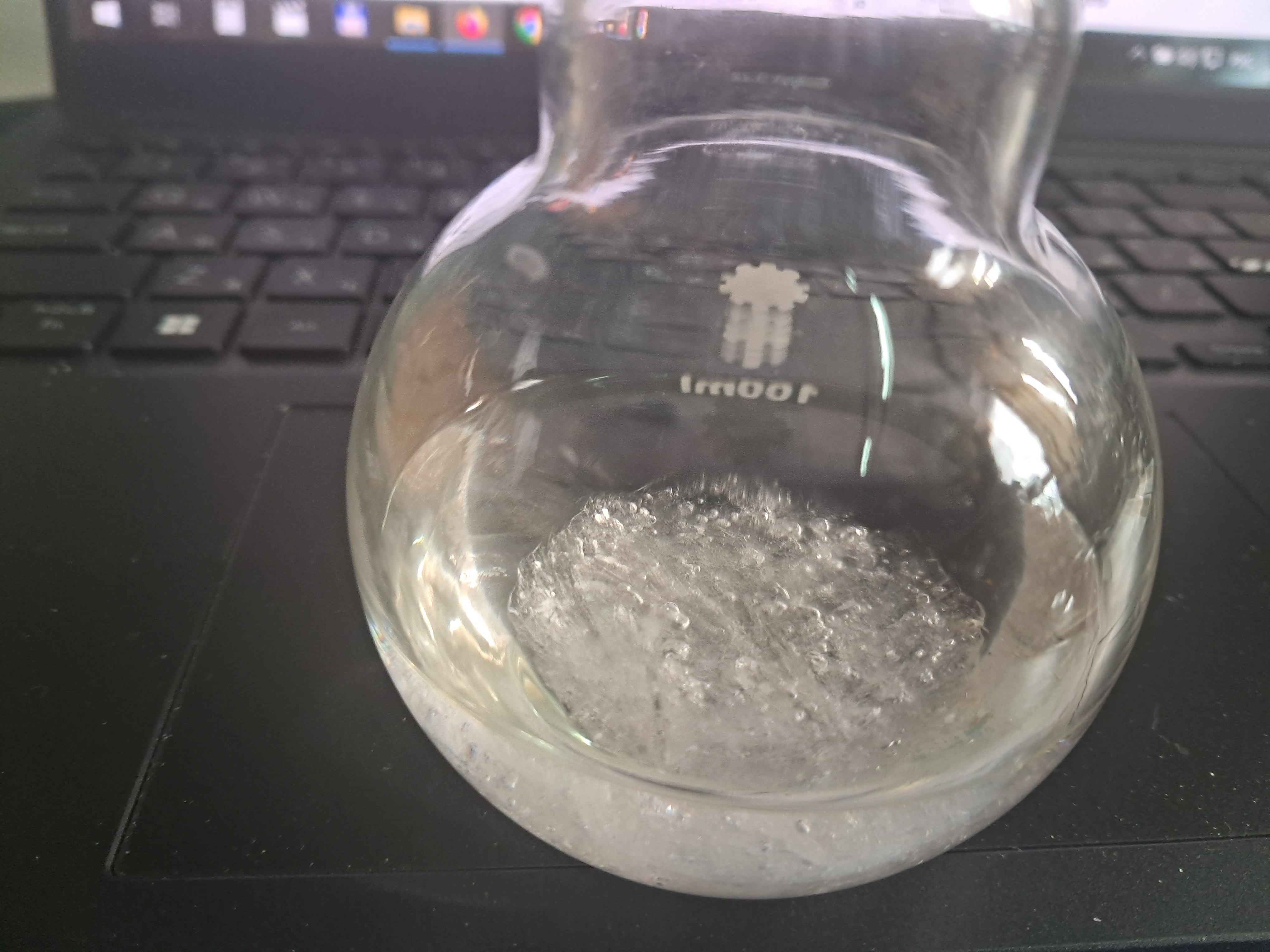 Supercooled Acetic Acid
