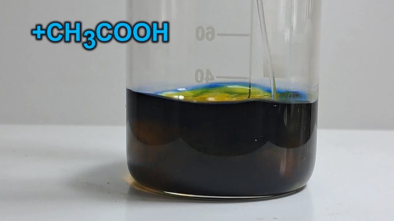 Solution of Universal Indicator in n-Butanol, Sodium Hydroxide, and Acetic Acid