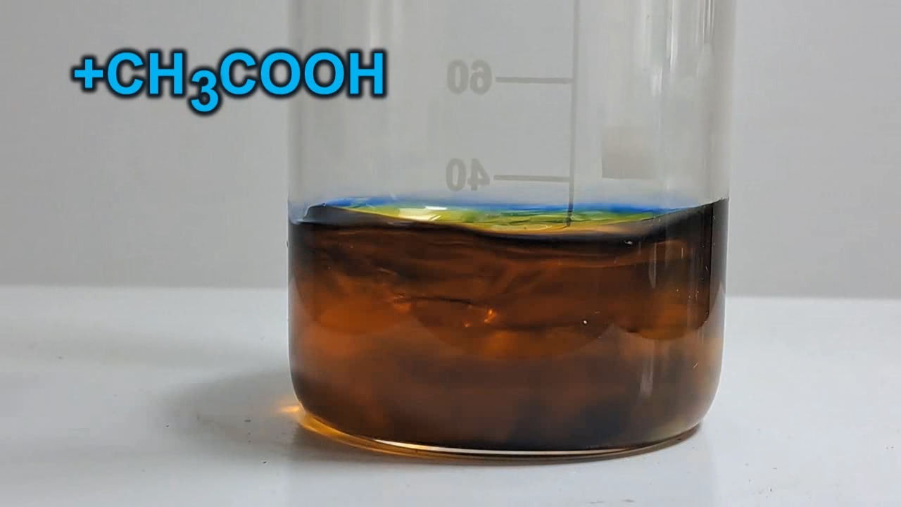 Solution of Universal Indicator in n-Butanol, Sodium Hydroxide, and Acetic Acid
