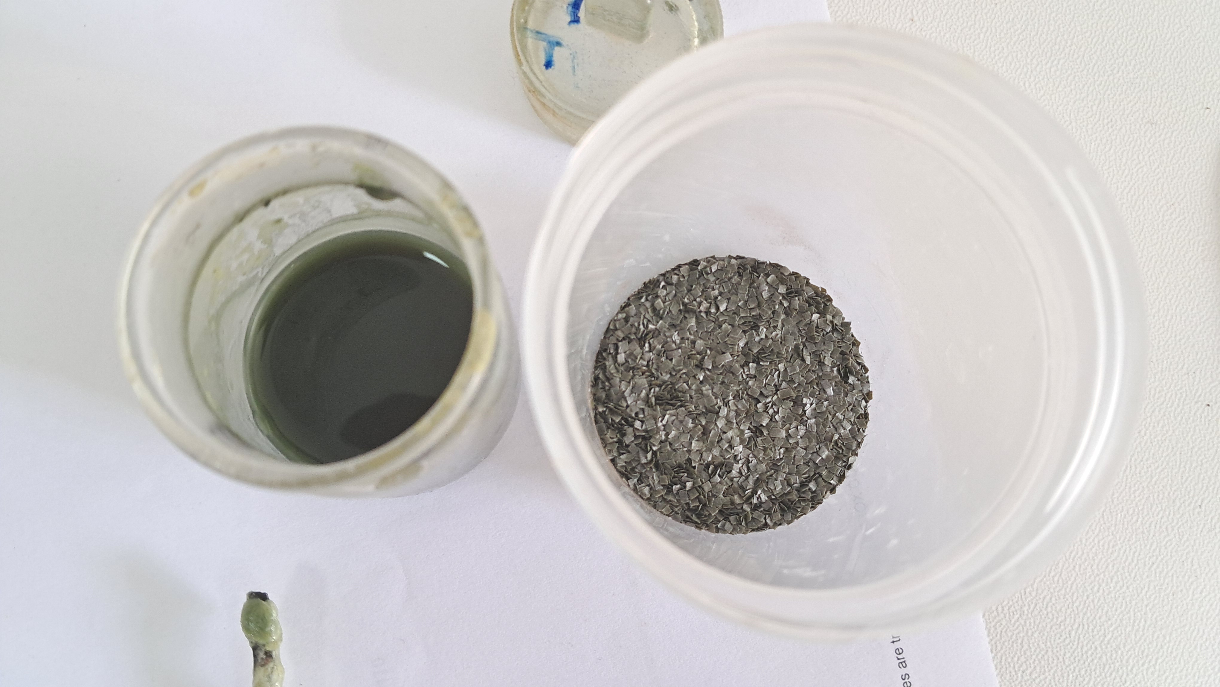 Nitrocellulose Amoeba and Nitrocellulose Worm