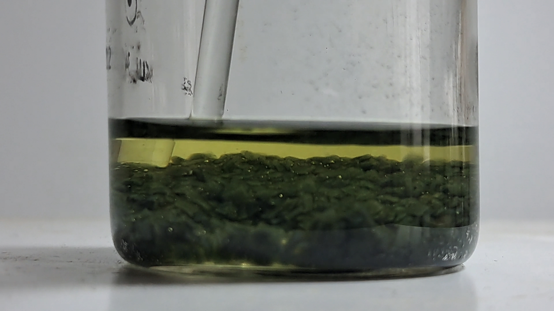 Nitrocellulose smokeless powder and methyl acetate