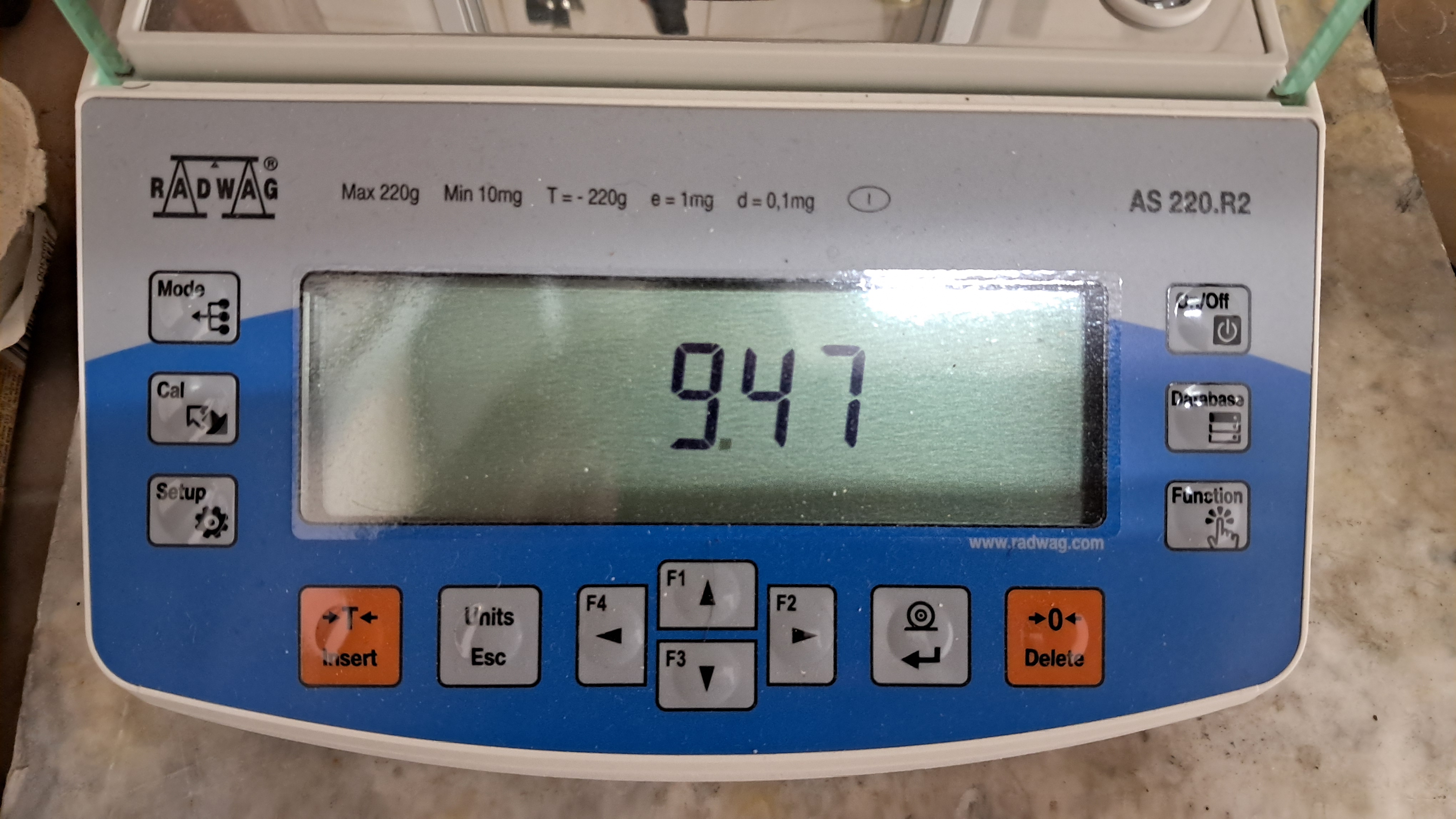 Determining Moisture Content in Hexamine by Gravimetric Analysis - First Attempt