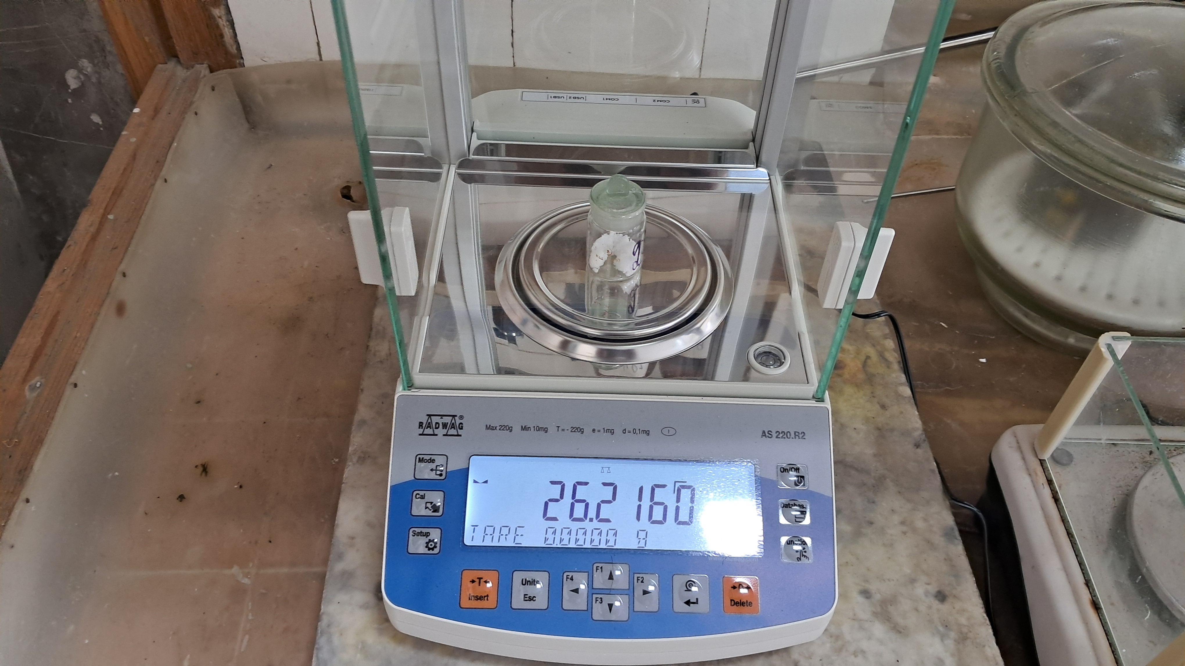Determining Moisture Content in Hexamine by Gravimetric Analysis - First Attempt