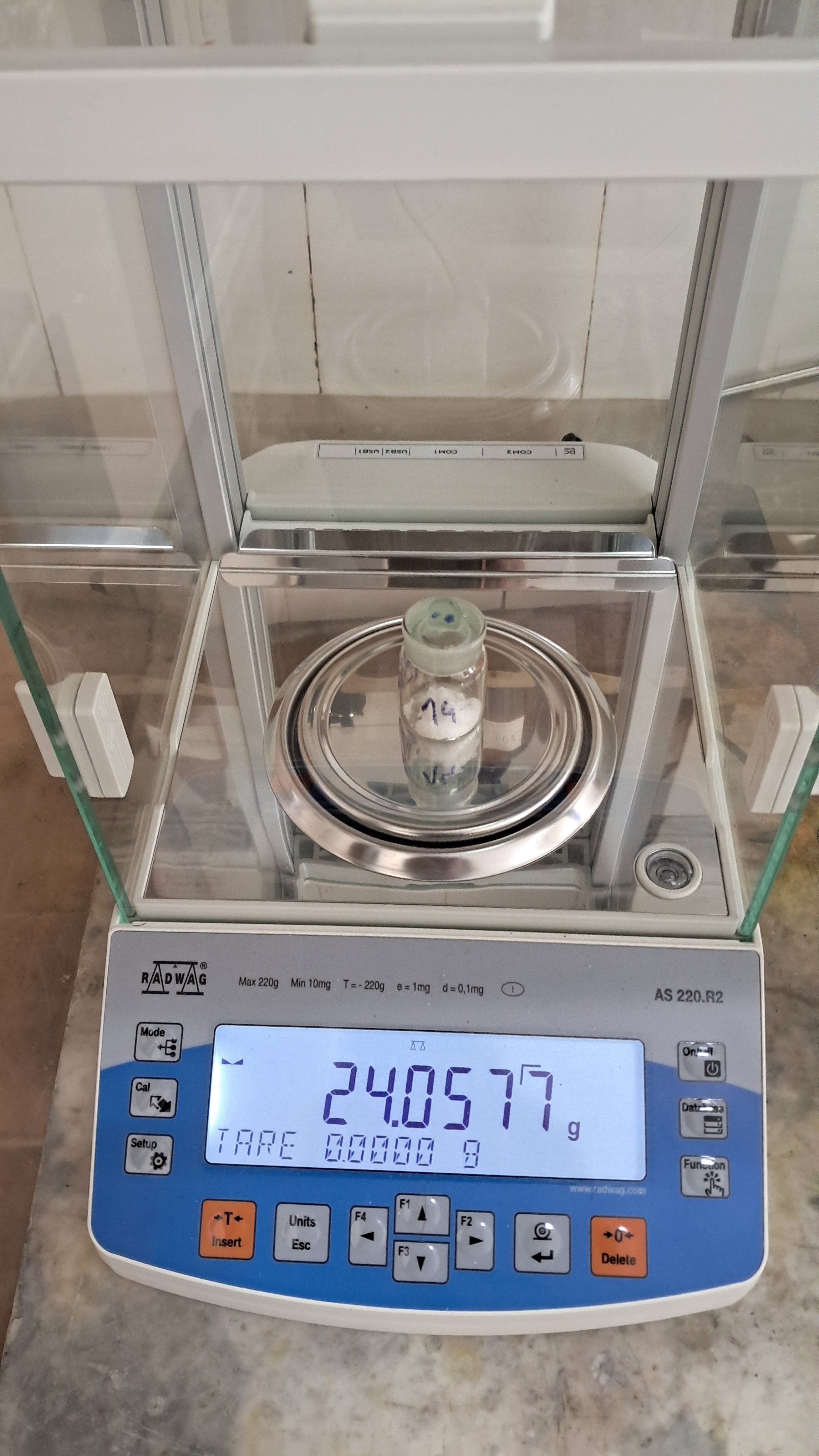 Determining Moisture Content in Hexamine by Gravimetric Analysis - Continued