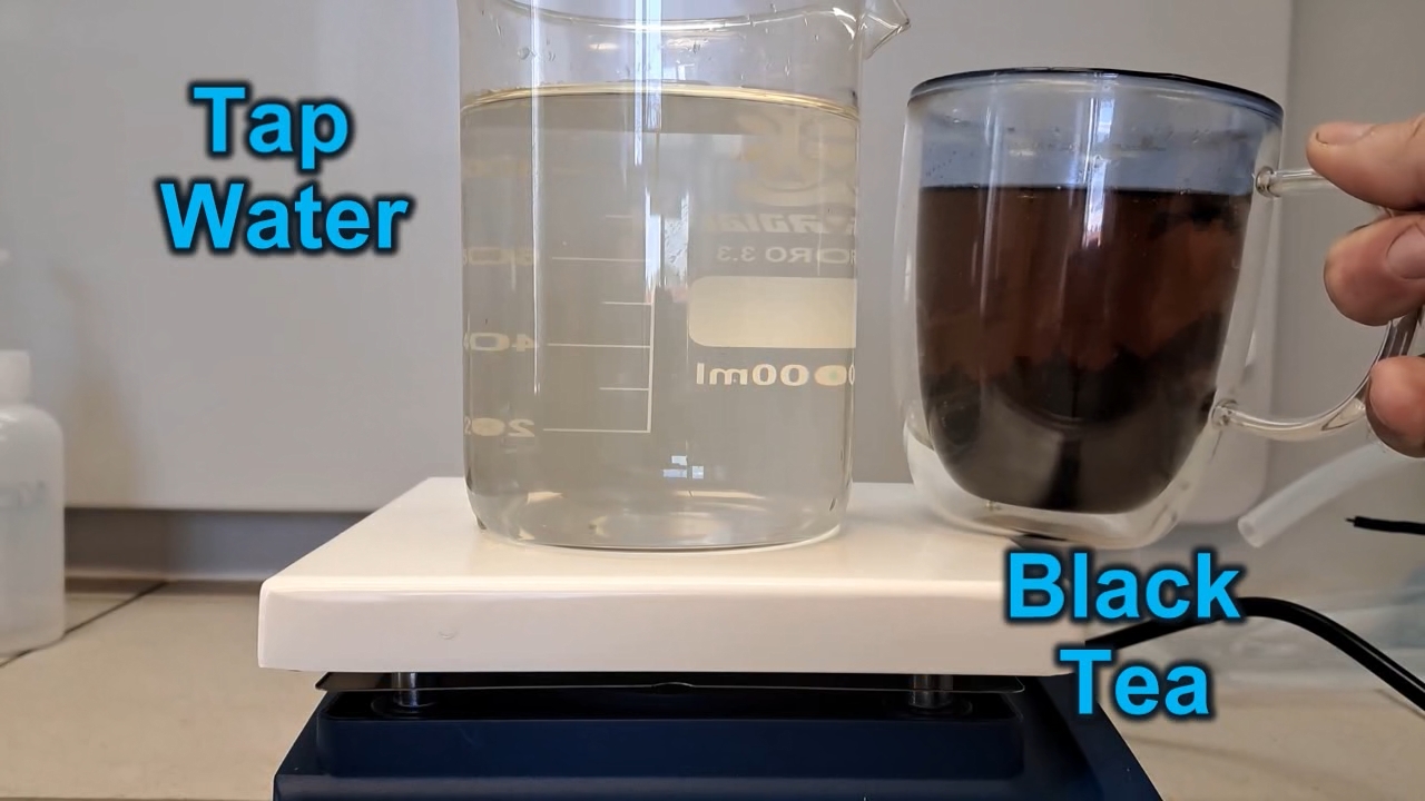Tap Water, Deionized Water, and Black Tea