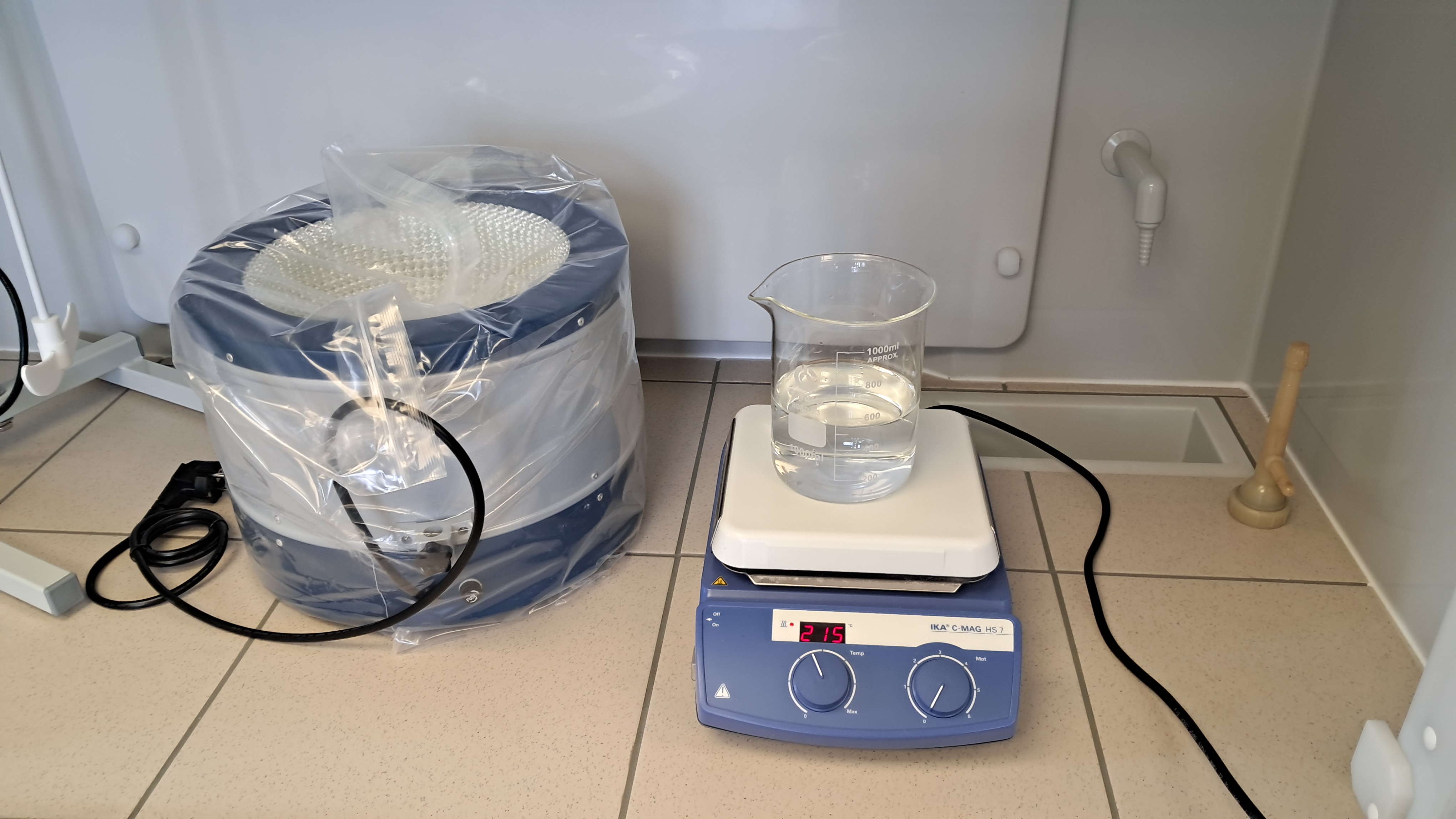 Tea in the New Laboratory and Water Quality