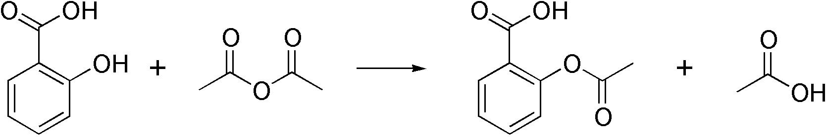   . The synthesis of acetylsalicylic acid