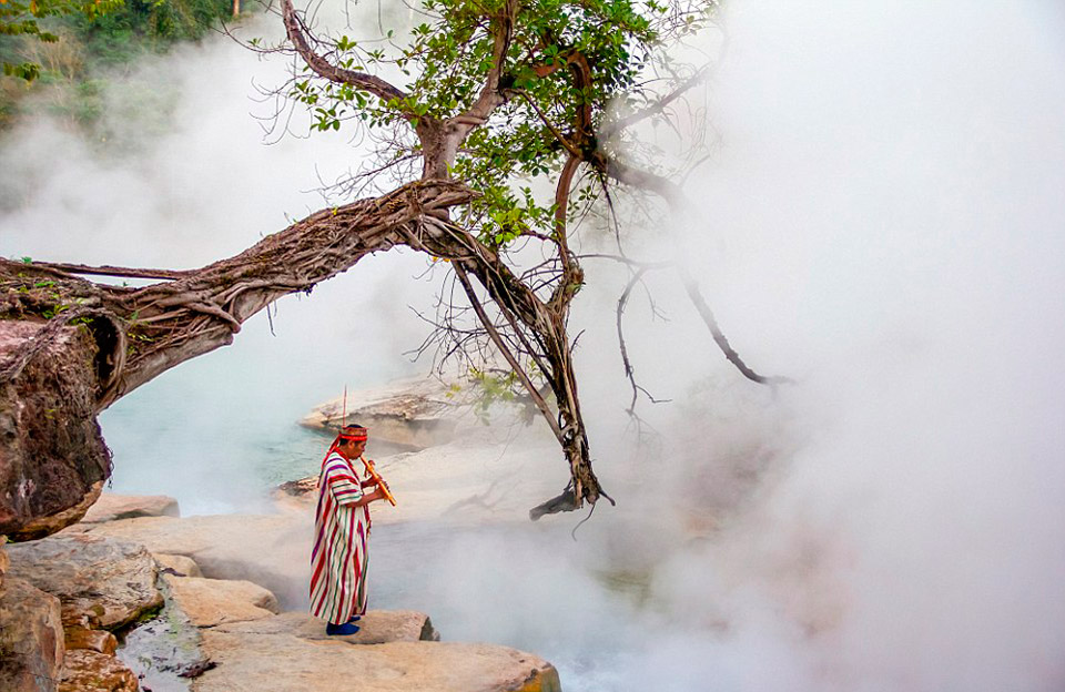 ,  . Boiling river